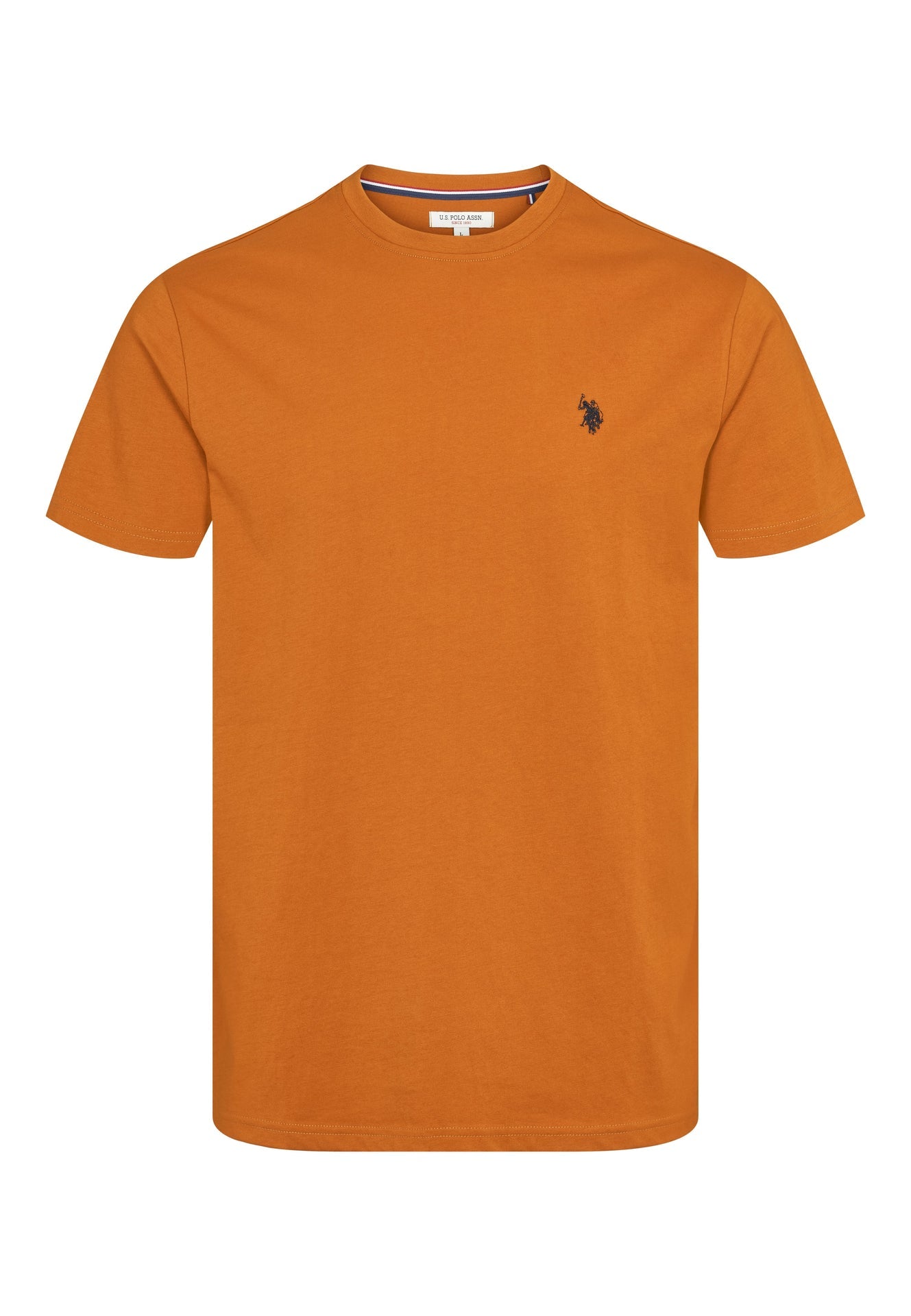 Logo T-shirt 'Arjun' - Pumpkin Spice