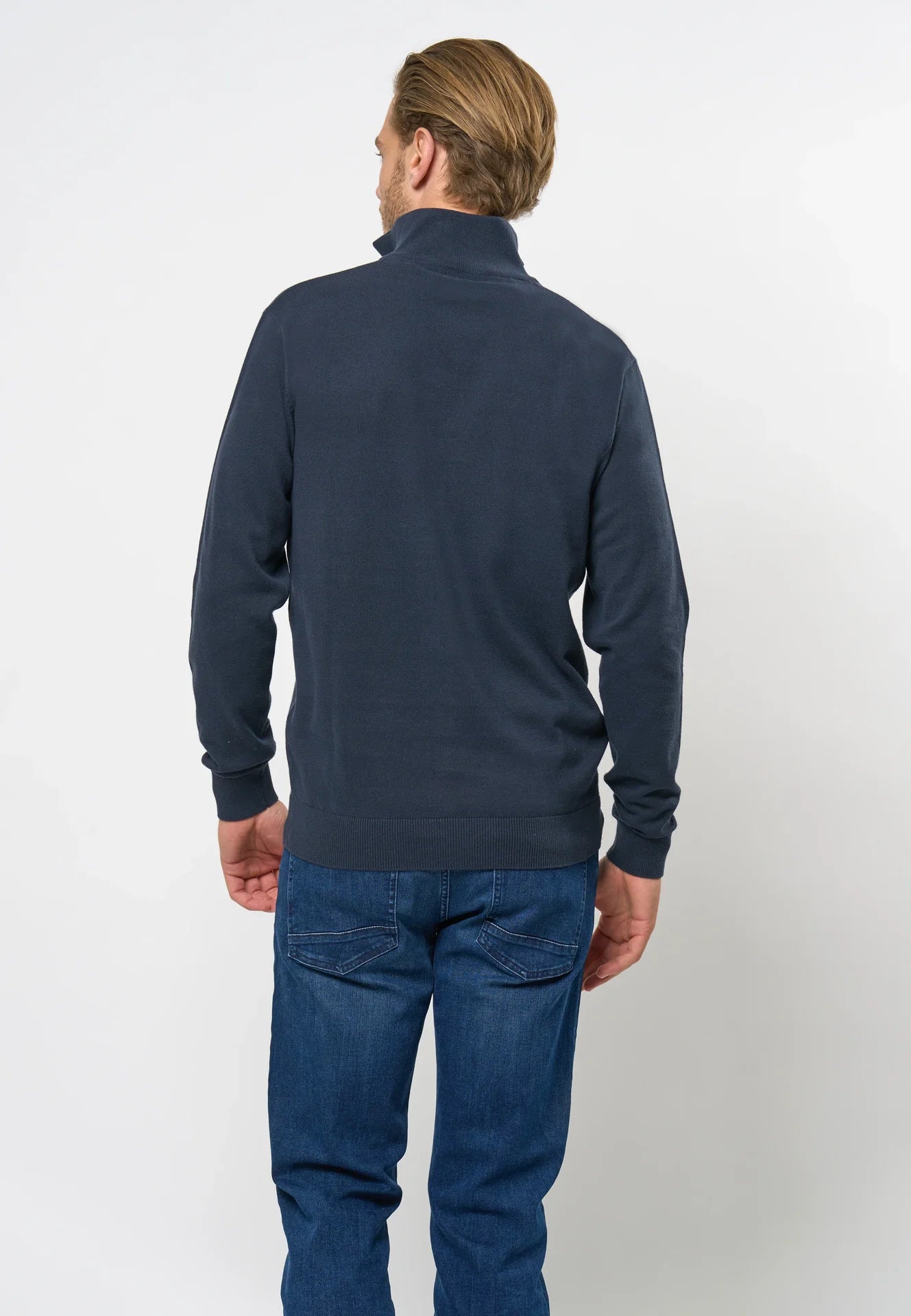 Half Zip Strik 'Brison' - Dark Sapphire