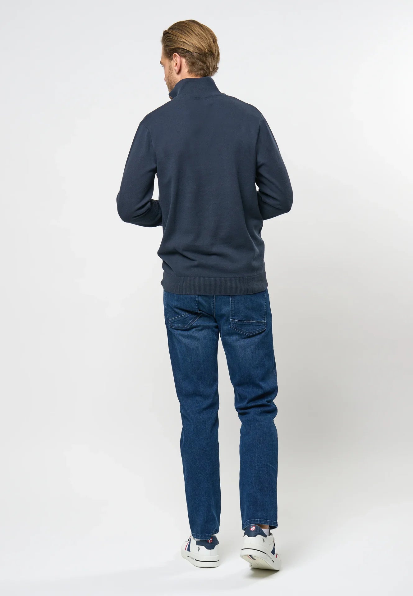 Half Zip Strik 'Brison' - Dark Sapphire