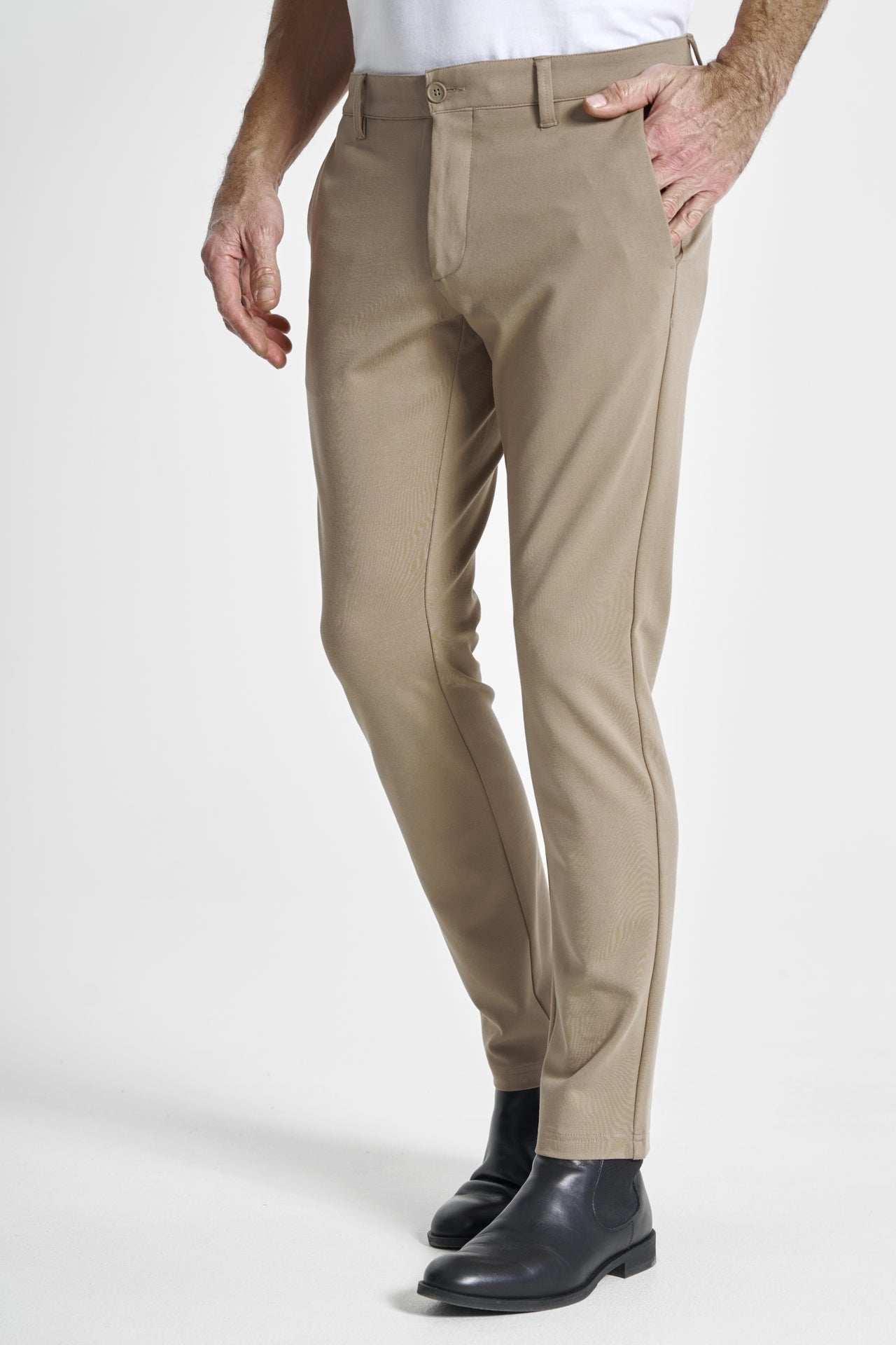 Performance Pants 'Rødekro' - Greige