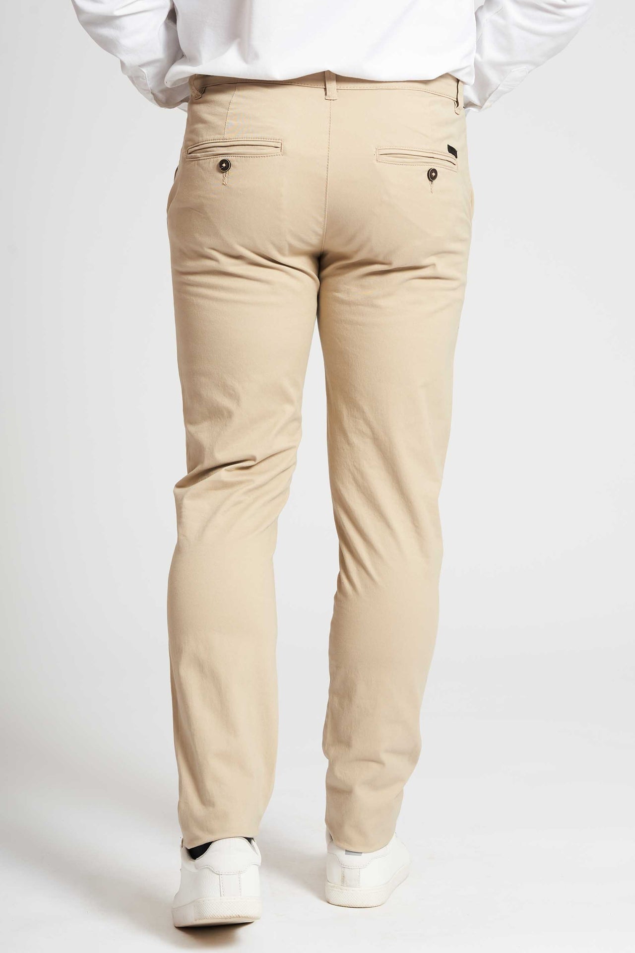 Stretch Chino 'Aksel' - Sand