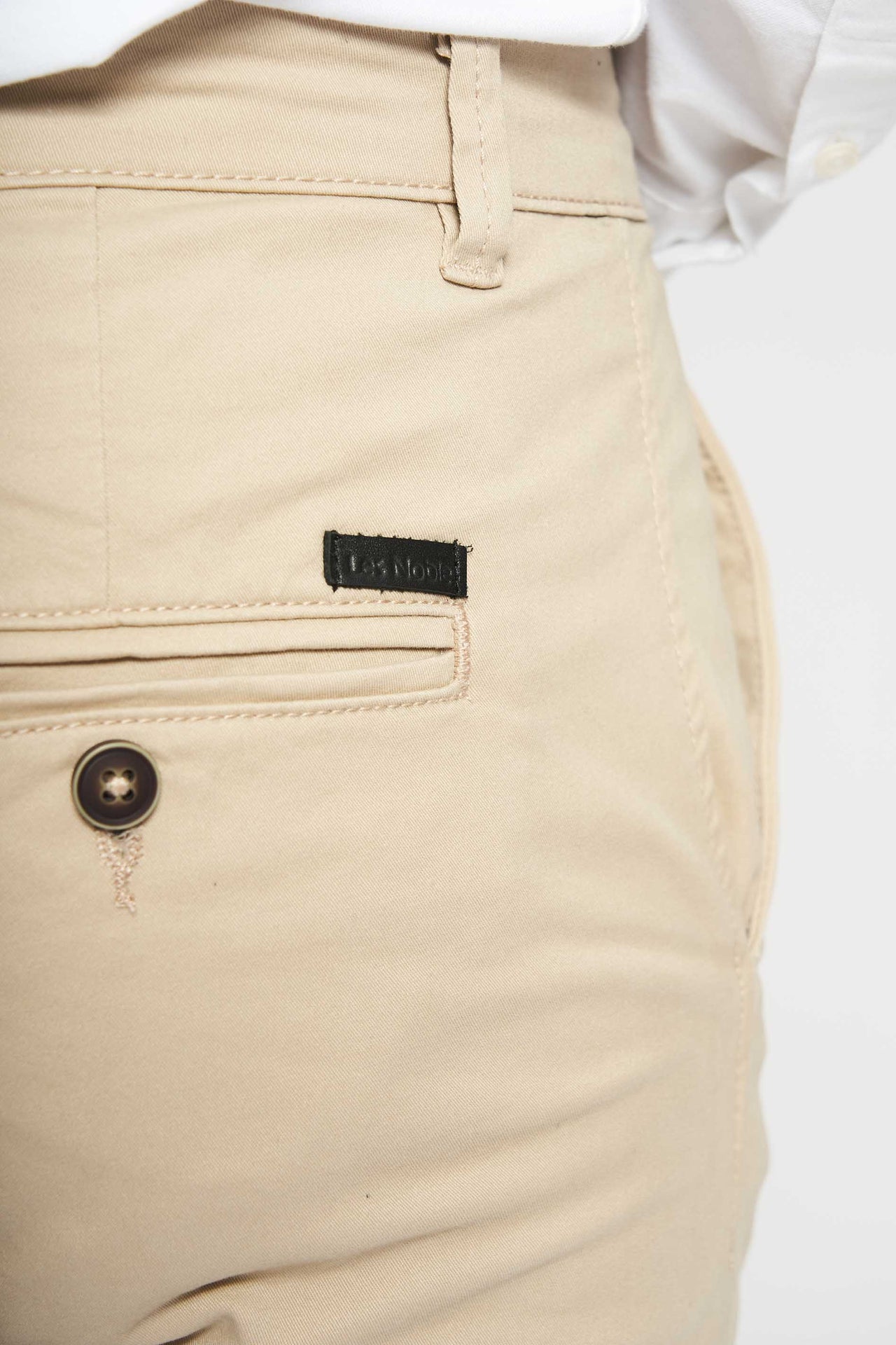 Stretch Chino 'Aksel' - Sand