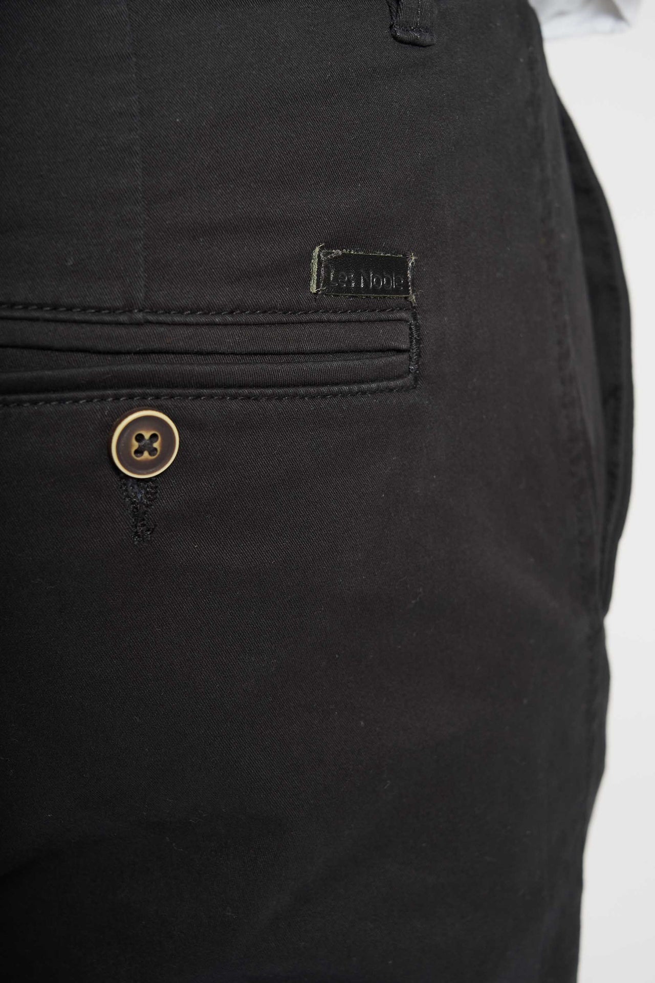 Stretch Chino 'Aksel' - Black