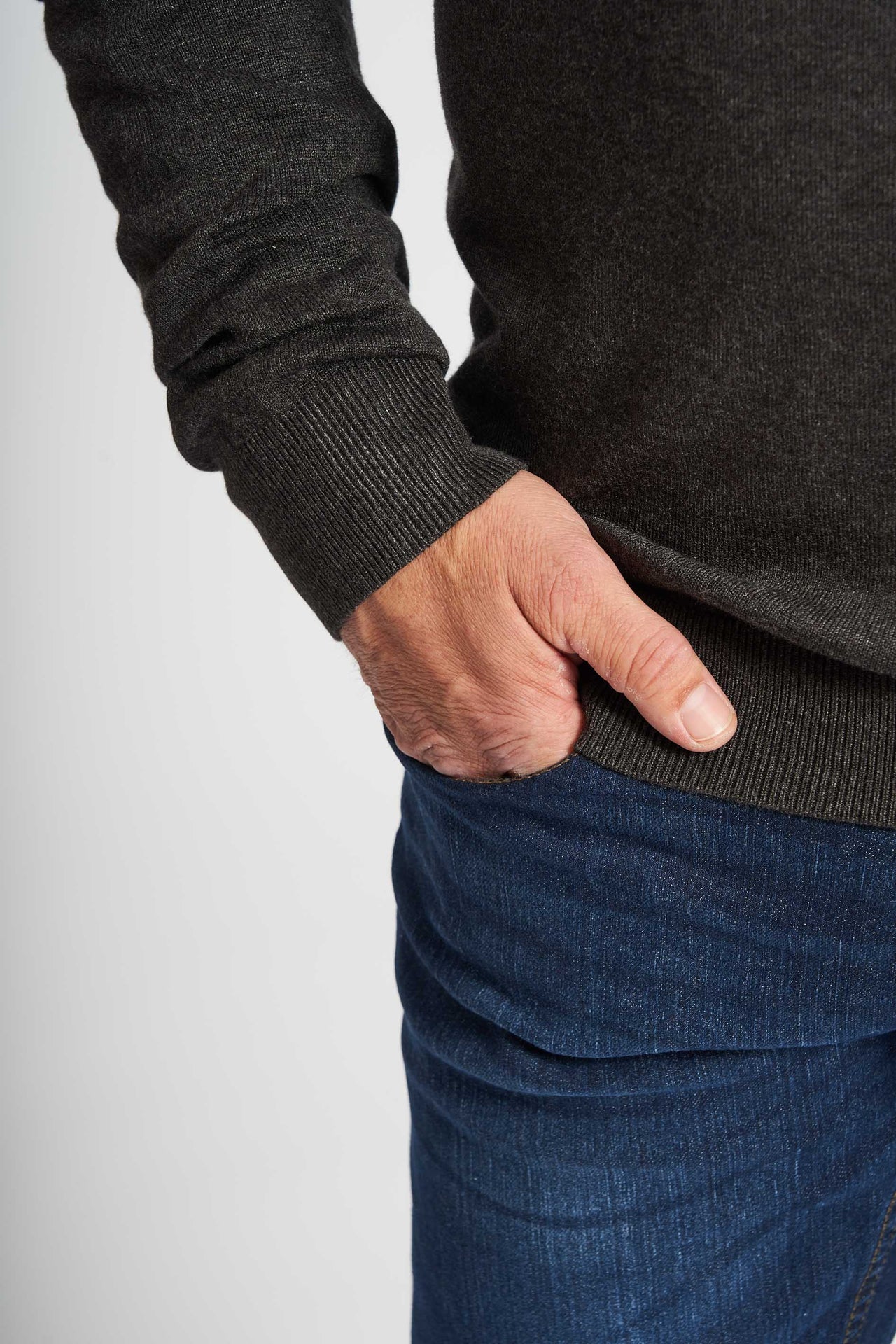 O'Neck Strik 'Martin' - Charcoal Melange