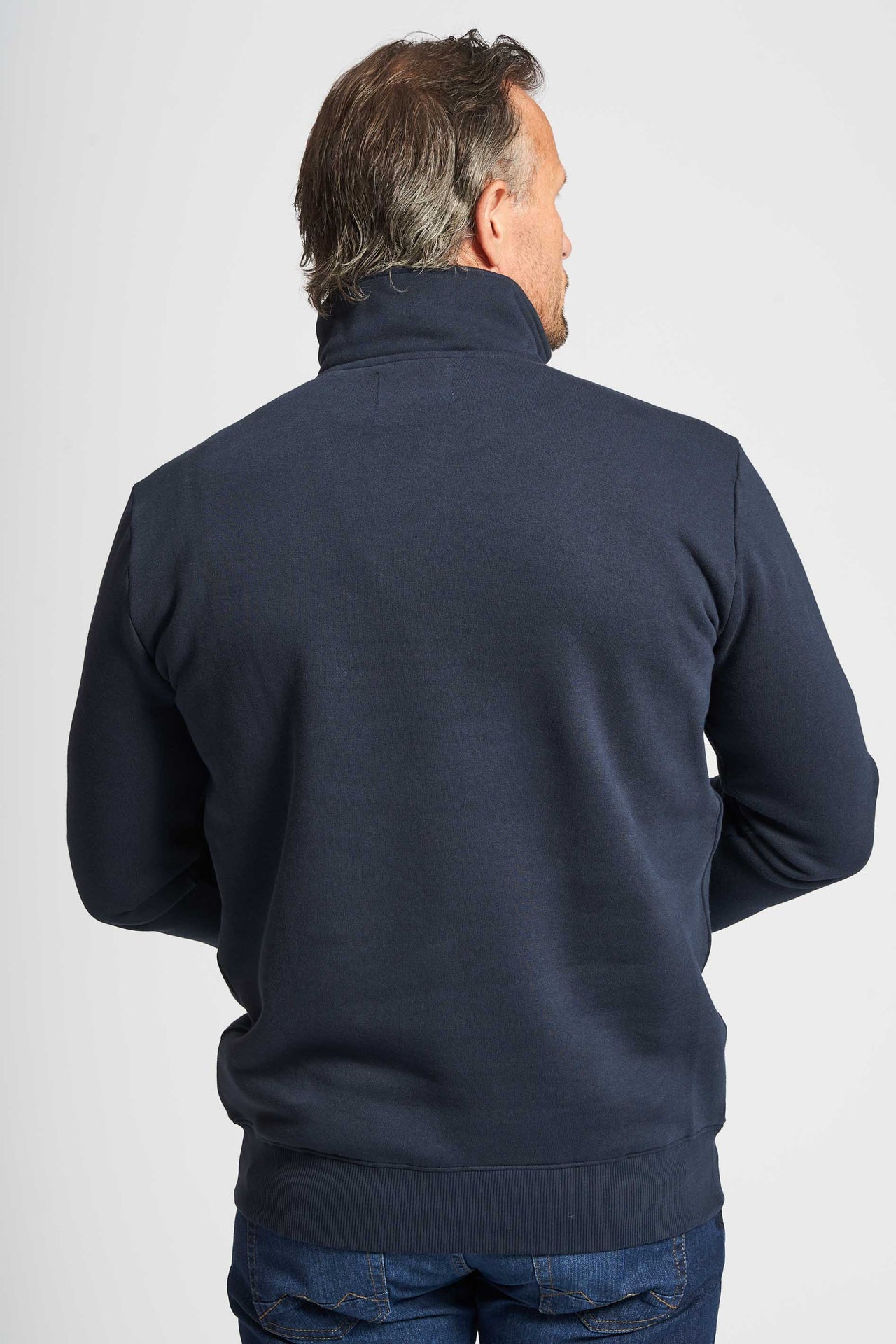 Sweat Half Zip 'Thy' - Dark Navy