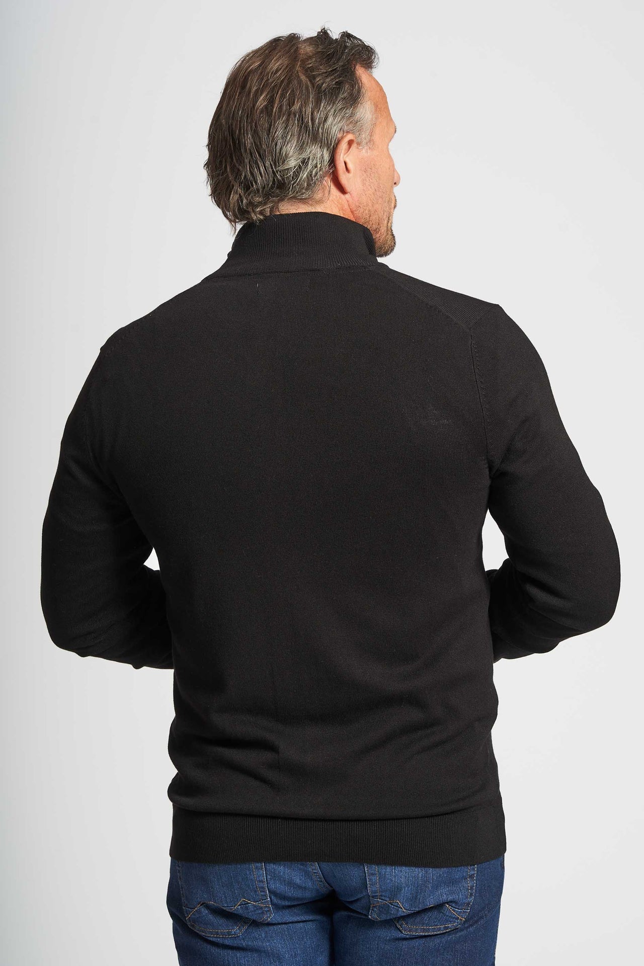 Cardigan Strik 'Asger' - Black