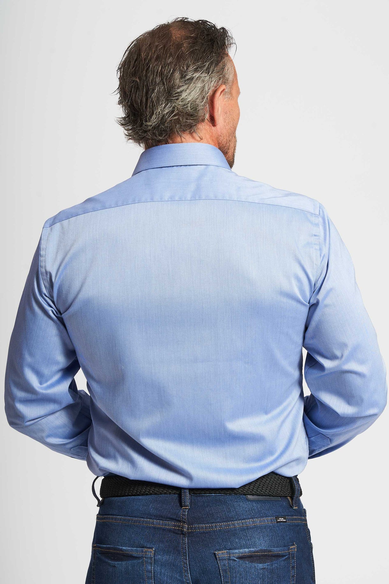 Strygefri Skjorte 'Andreas' - Blue