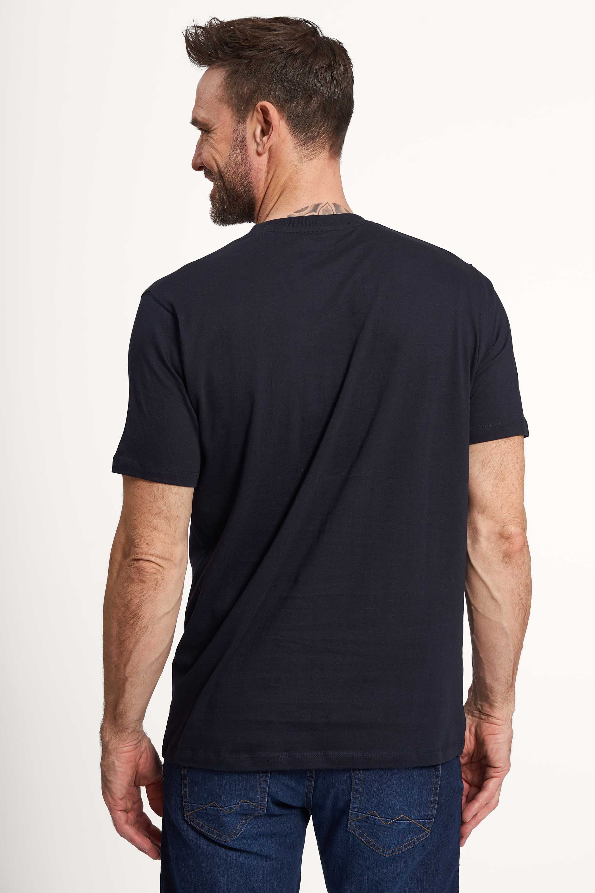 T-Shirt 'Borre' - Dark Navy