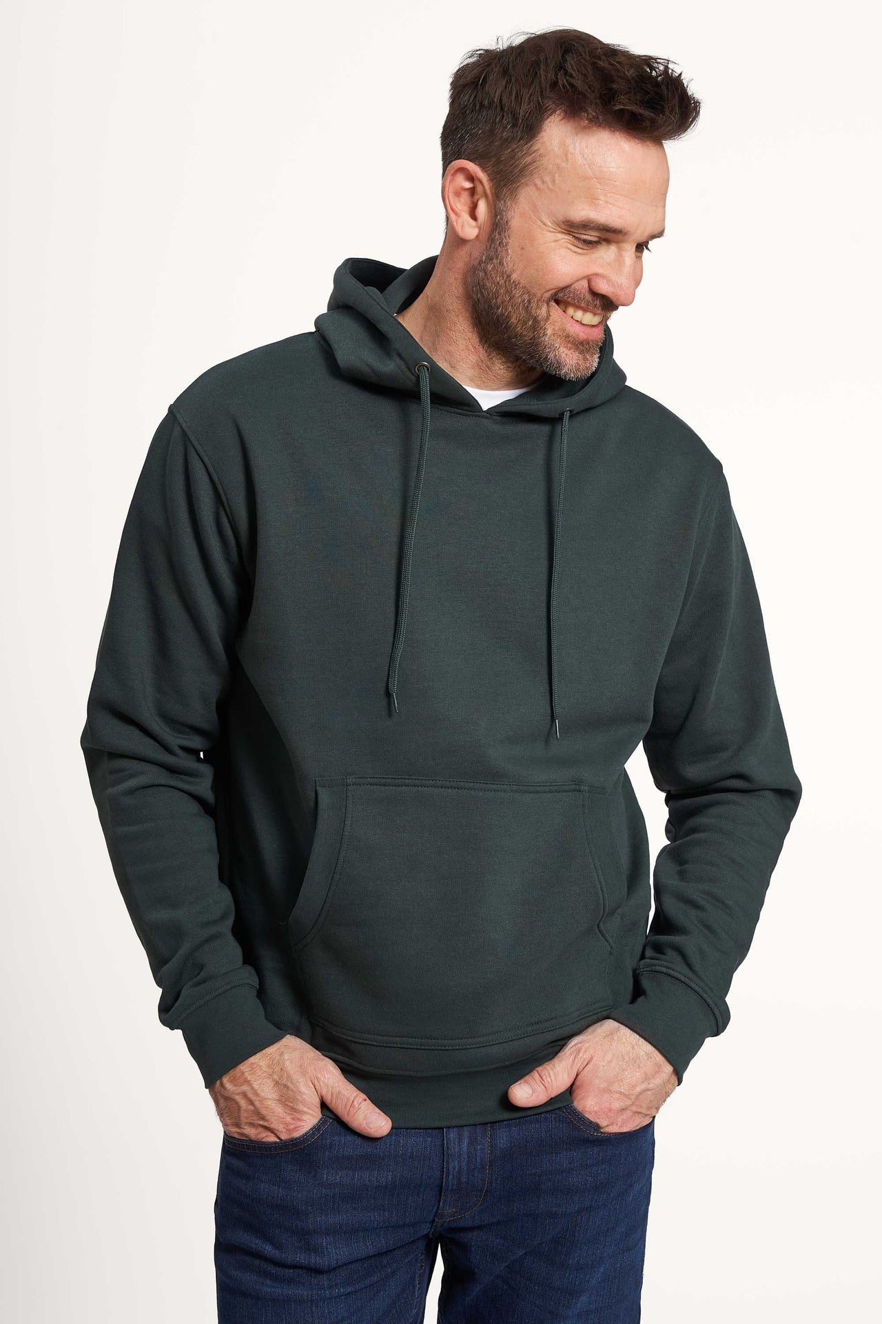 Sweat Hoodie 'Trige' - Darkest Spruce