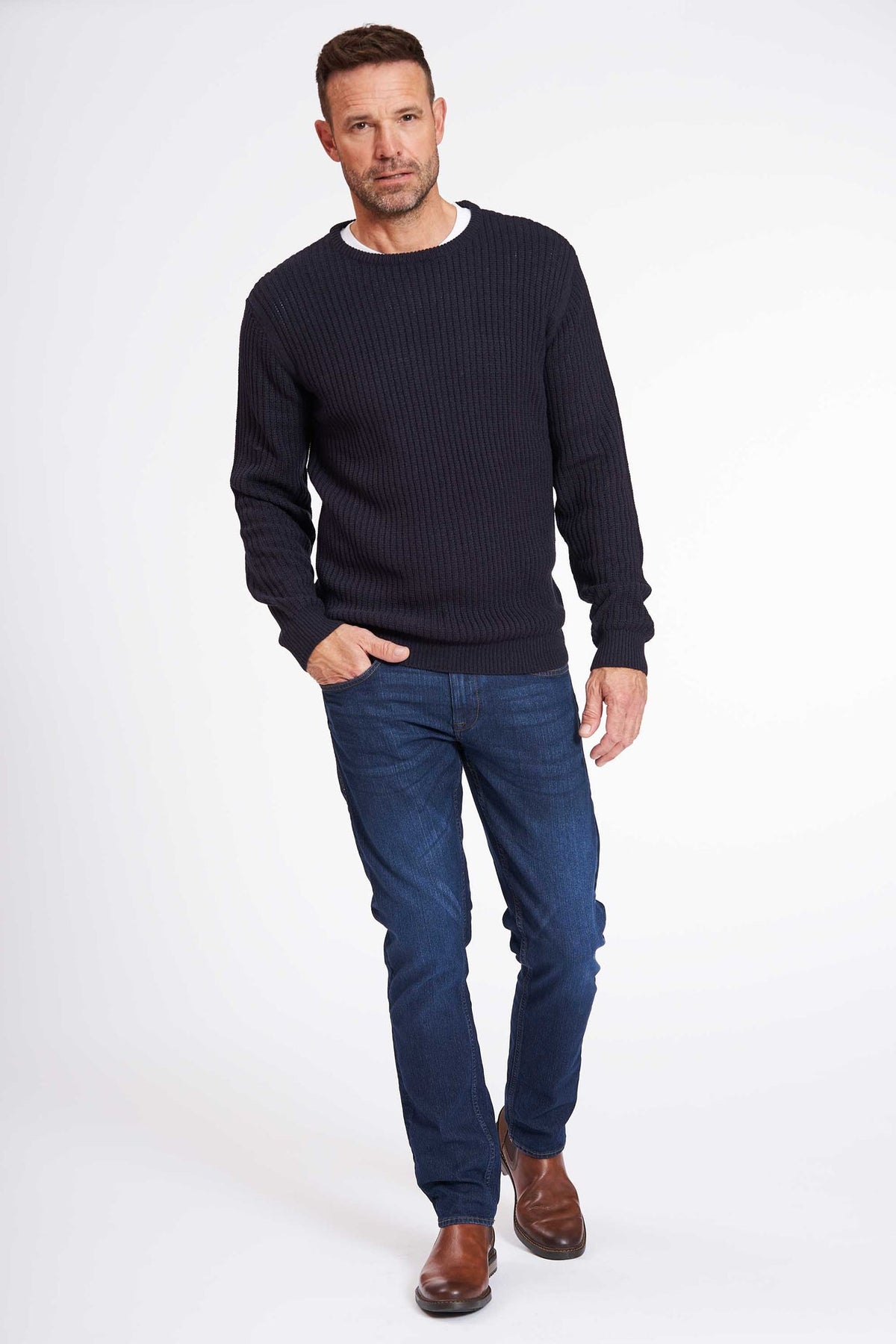 O'Neck Strik 'Sorring' - Dark Navy Twist