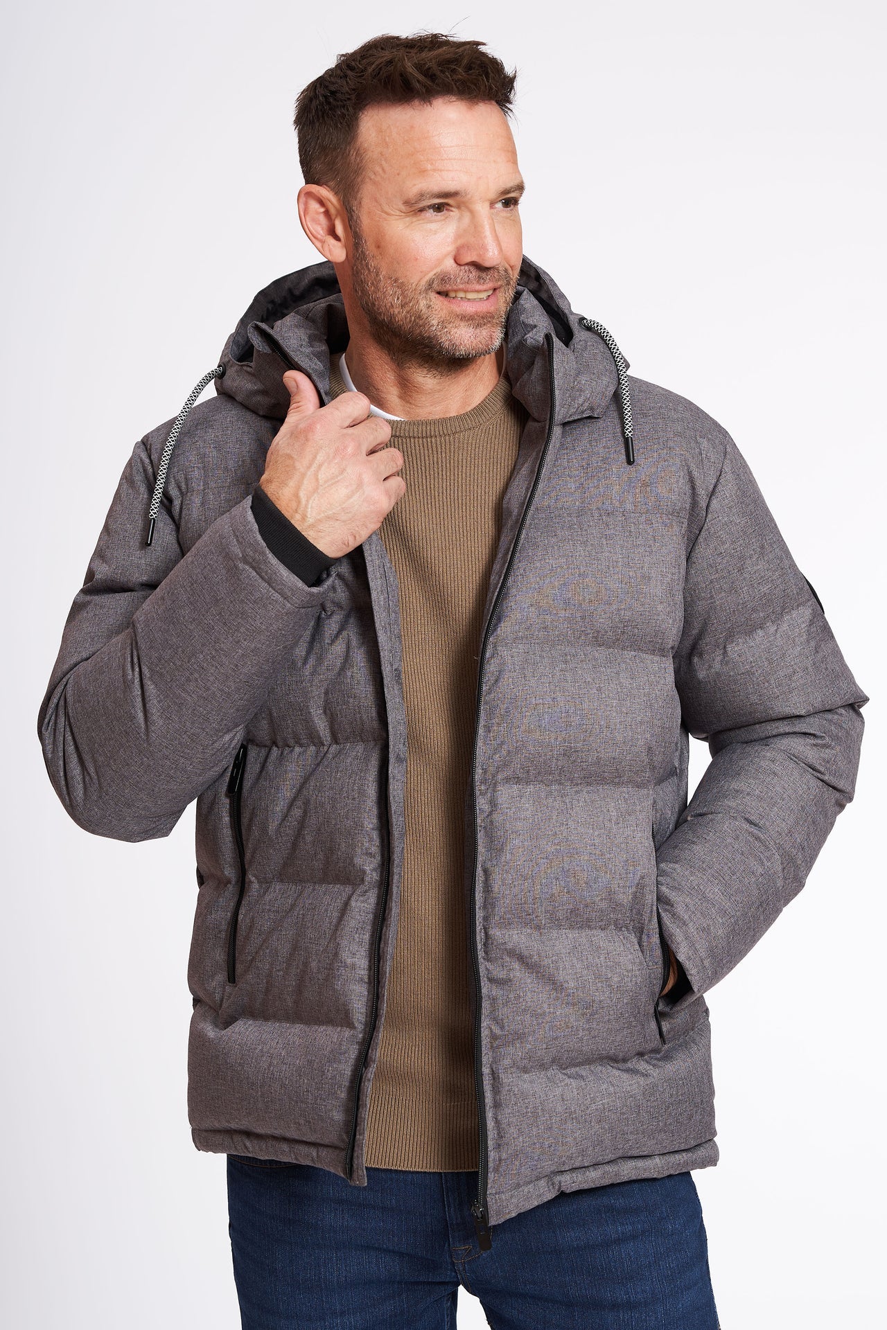 Jakke 'Aalestrup' - Dark Grey Mix