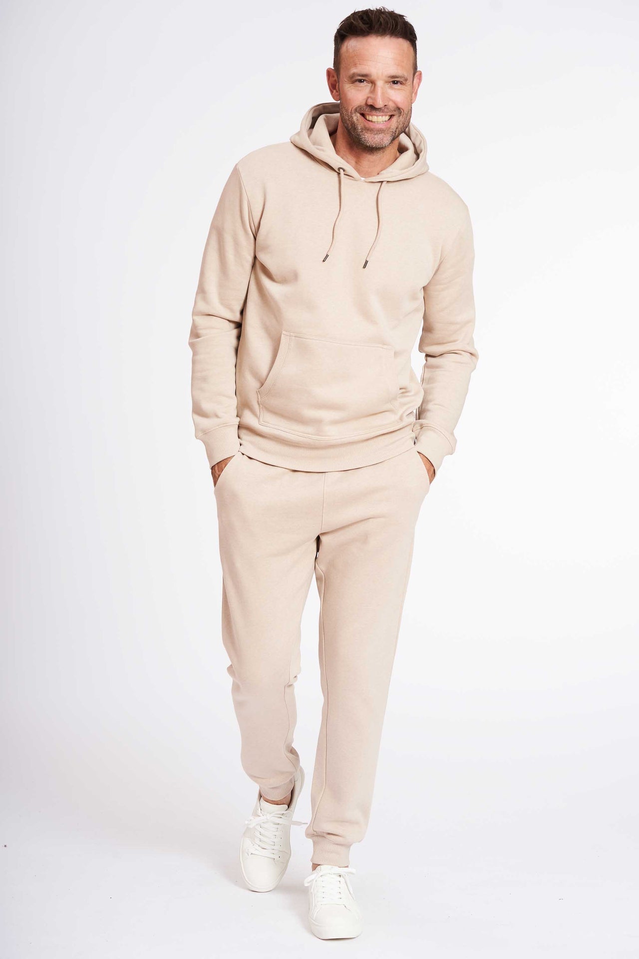 Sweat Pants 'Thy' - Sand Melange