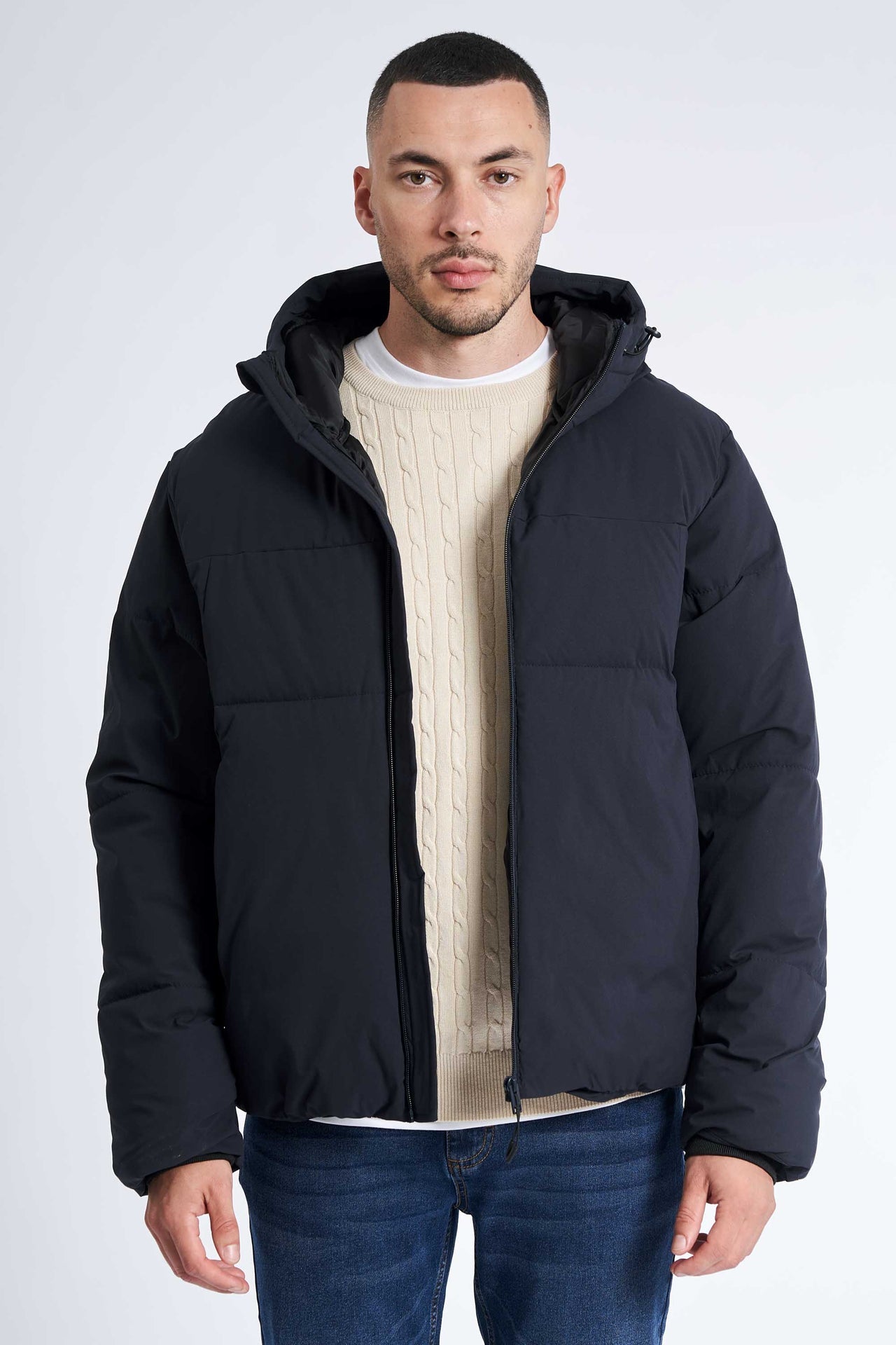Puffer Jakke 'Victor' - Navy