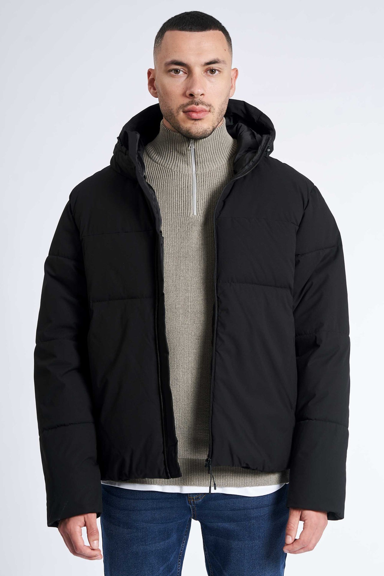 Puffer Jakke 'Victor' - Black