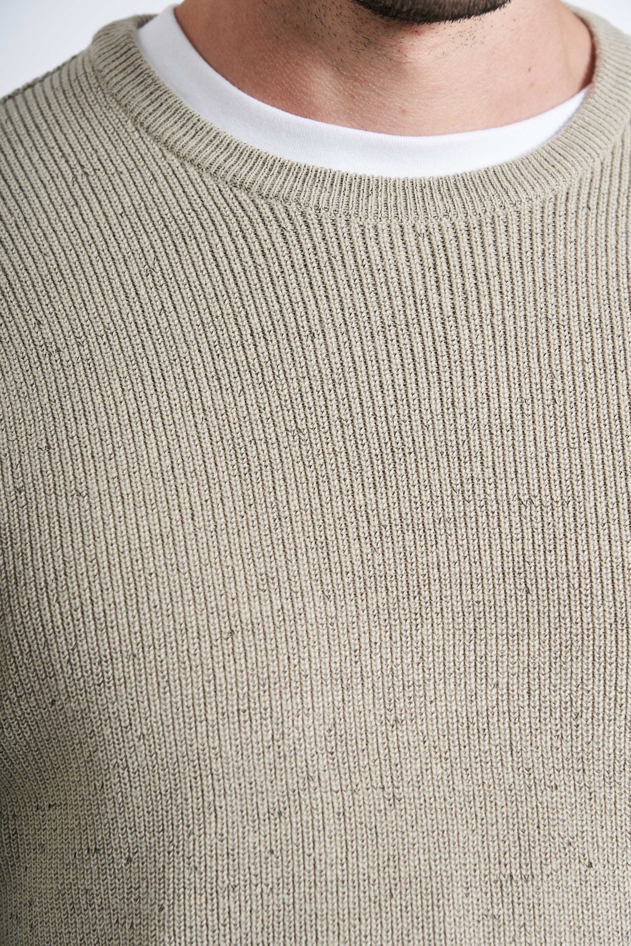 Ribstrik 'Hirtshals' - Sand Twist