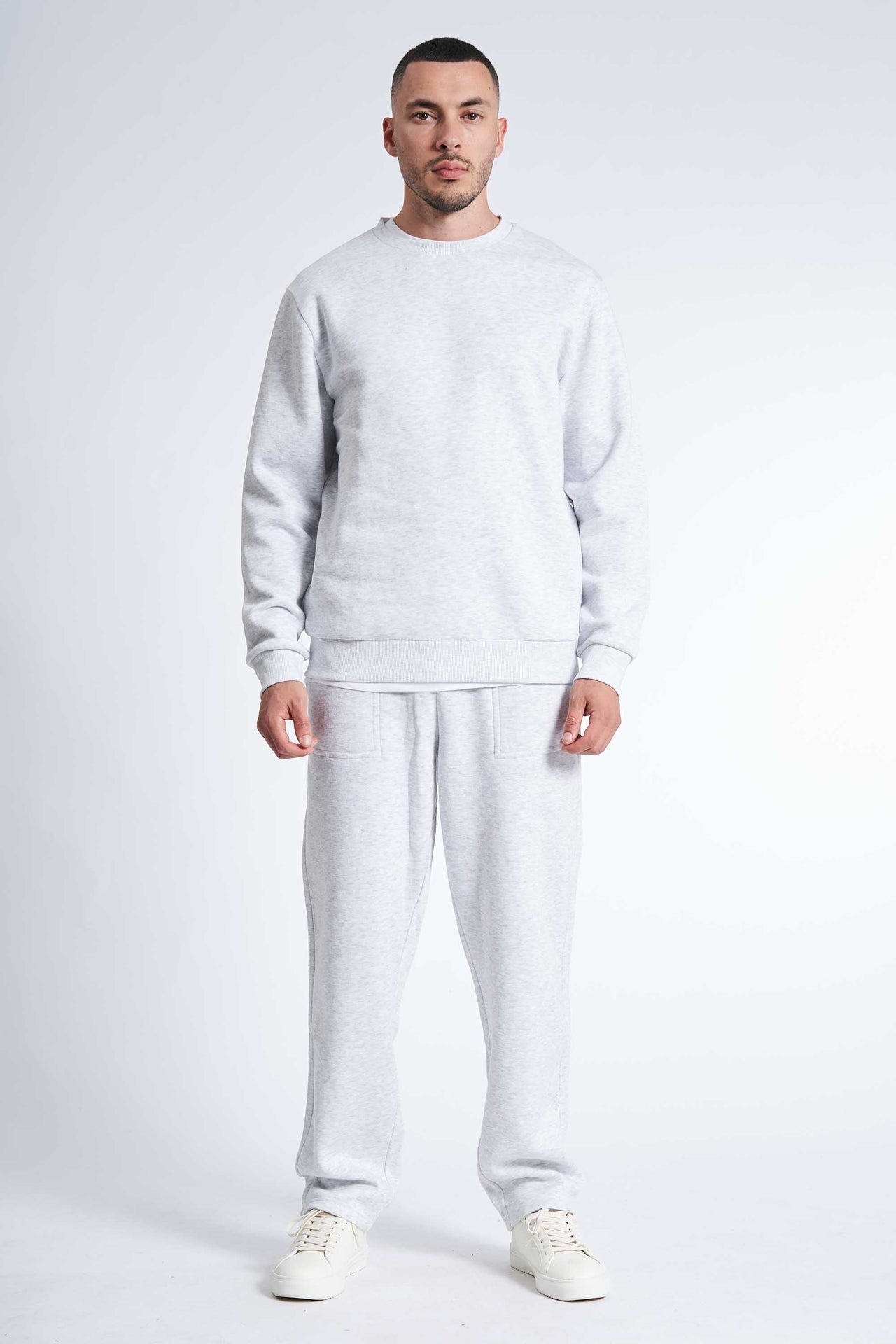 Crewneck Sweatshirt 'Kasper' - Snow