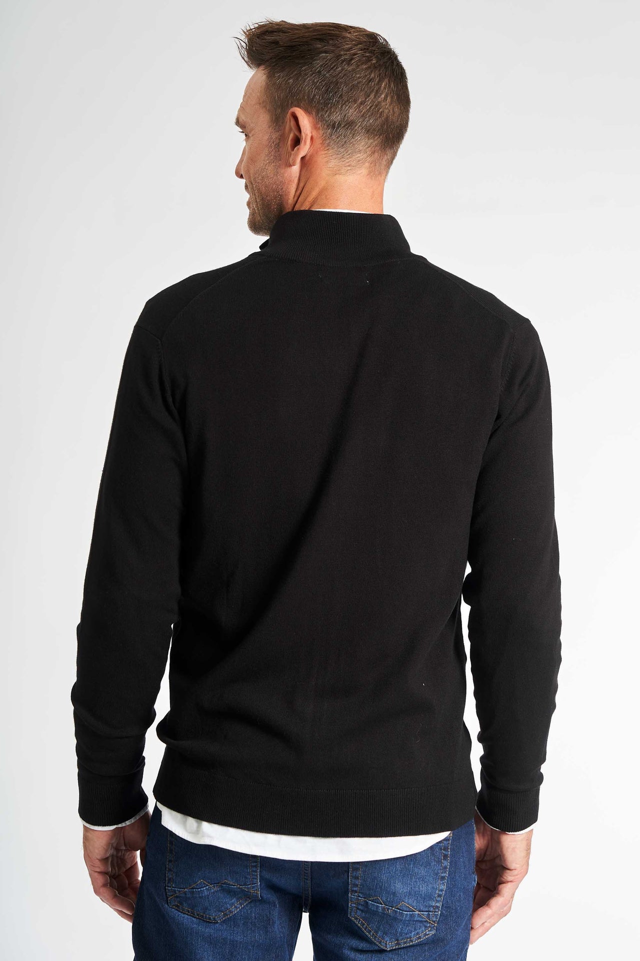 Cardigan Strik 'Gandrup' - Black
