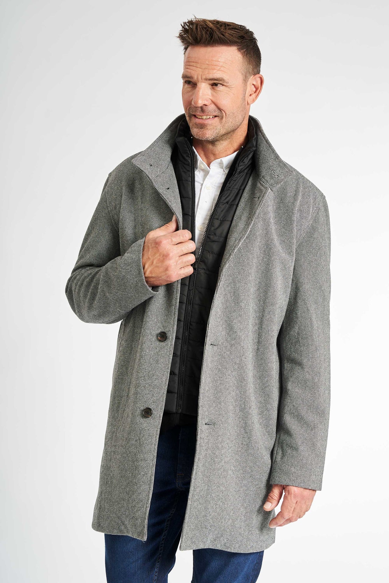 Jakke 'Bedsted' - Grey Mix