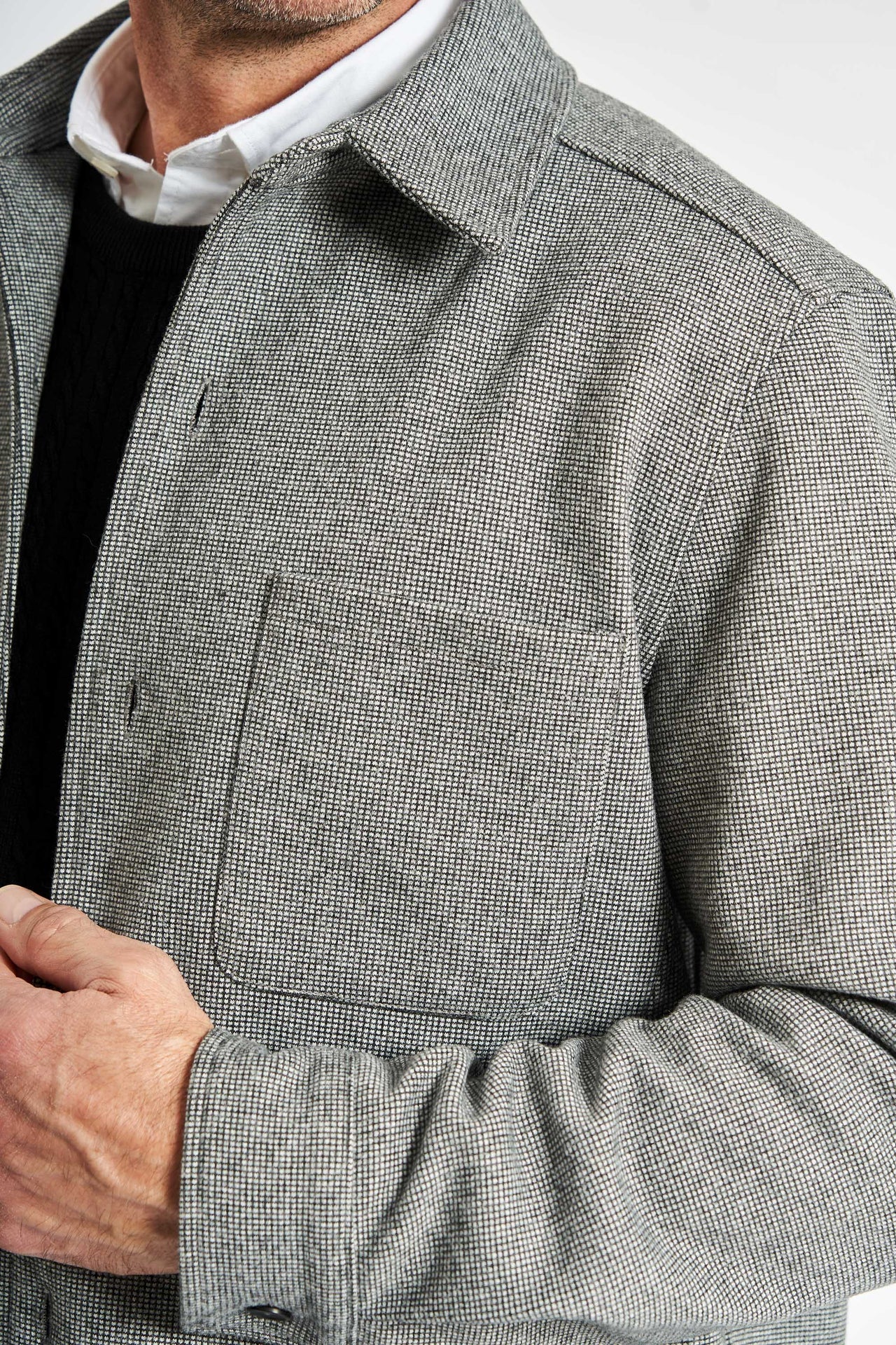 Frakke 'Outrup' - Grey Mix