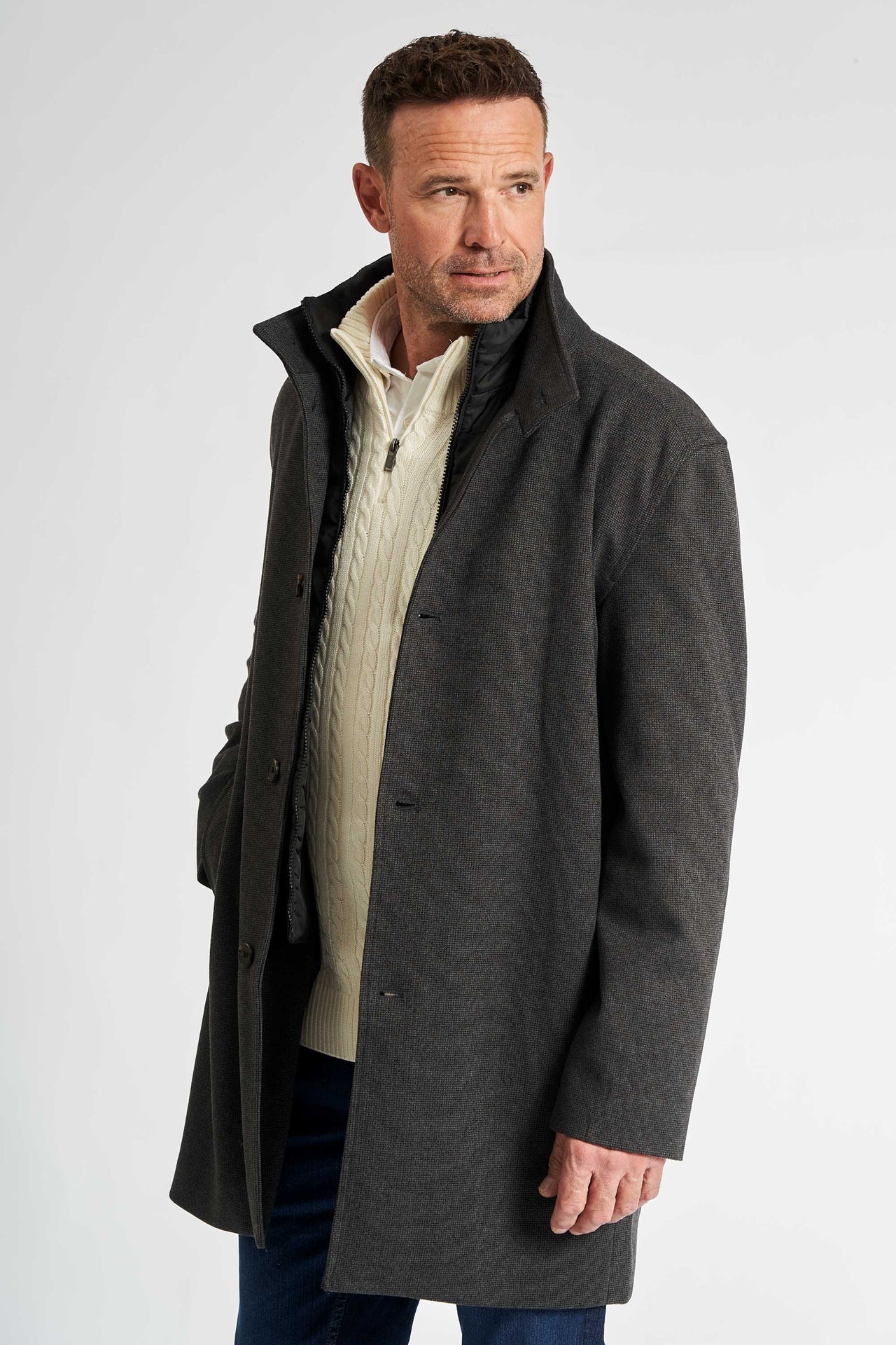 Jakke 'Bedsted' - Anthracite Mix