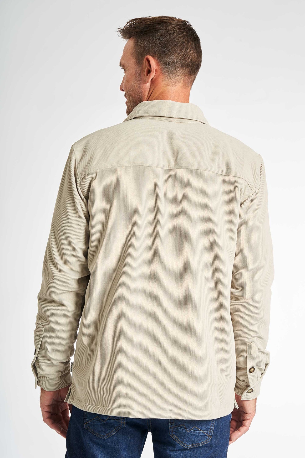 Overshirt 'Lunderskov' - Soft Sand