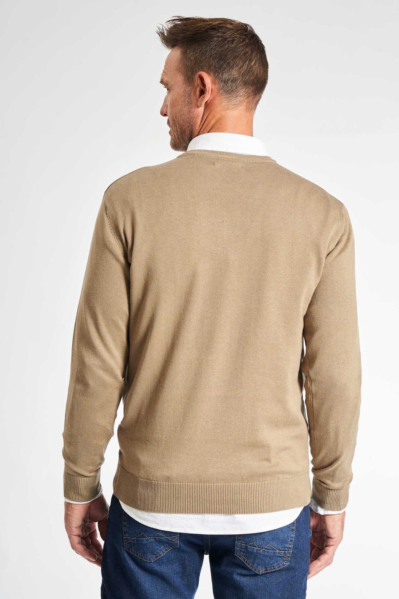 O'Neck Strik 'Haderslev' - Dark Sand