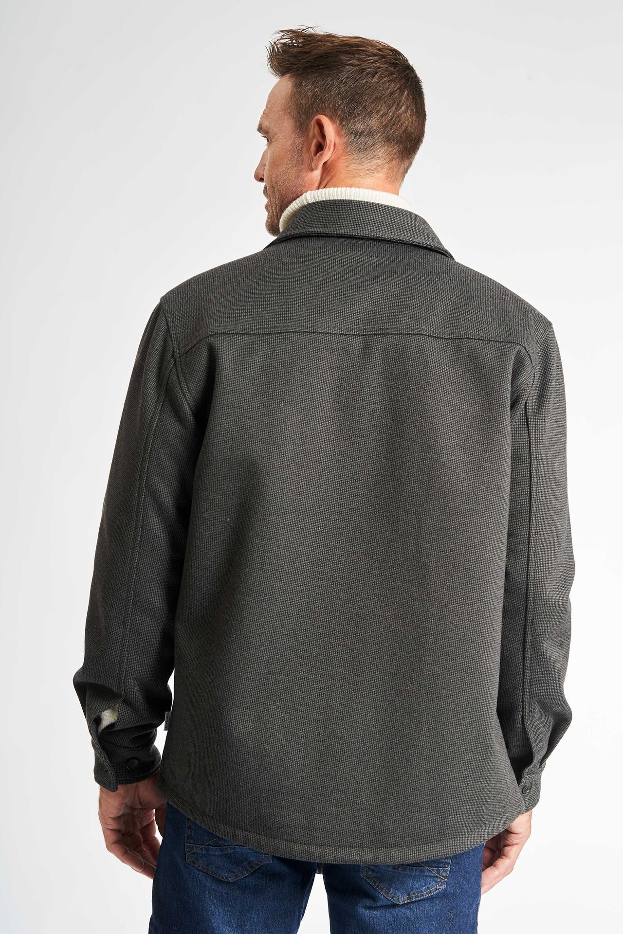 Frakke 'Outrup' - Anthracite Mix