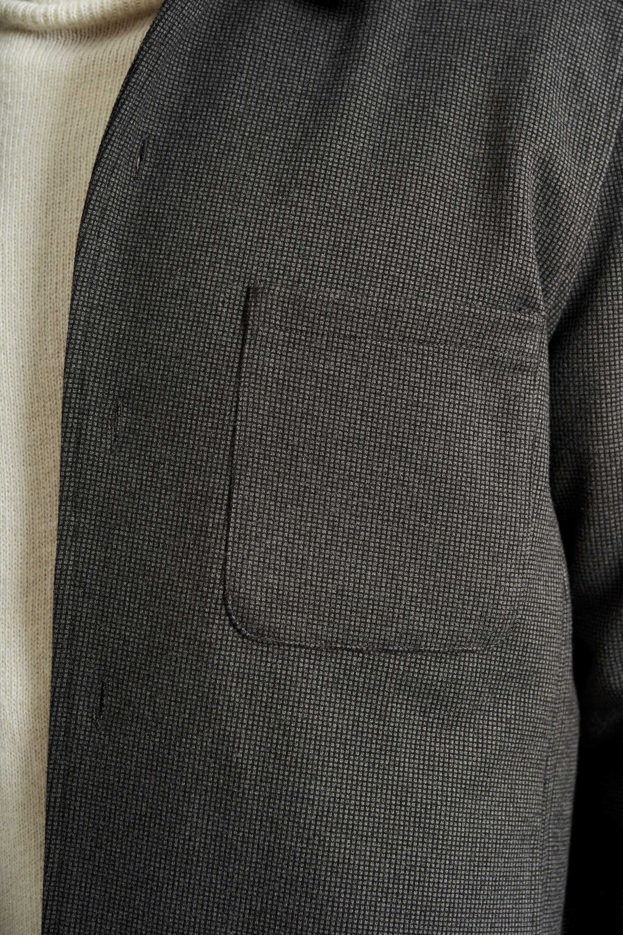 Frakke 'Outrup' - Anthracite Mix