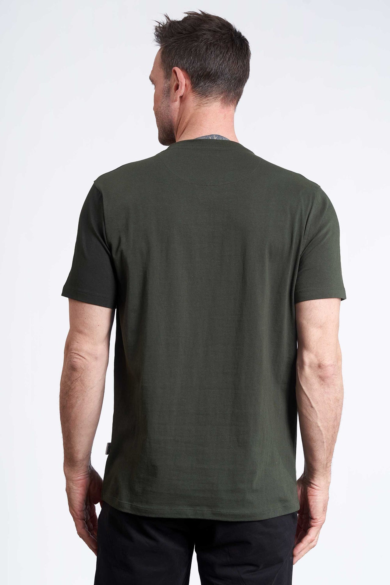 Logo T-Shirt 'Mern' - Hunter Green Three