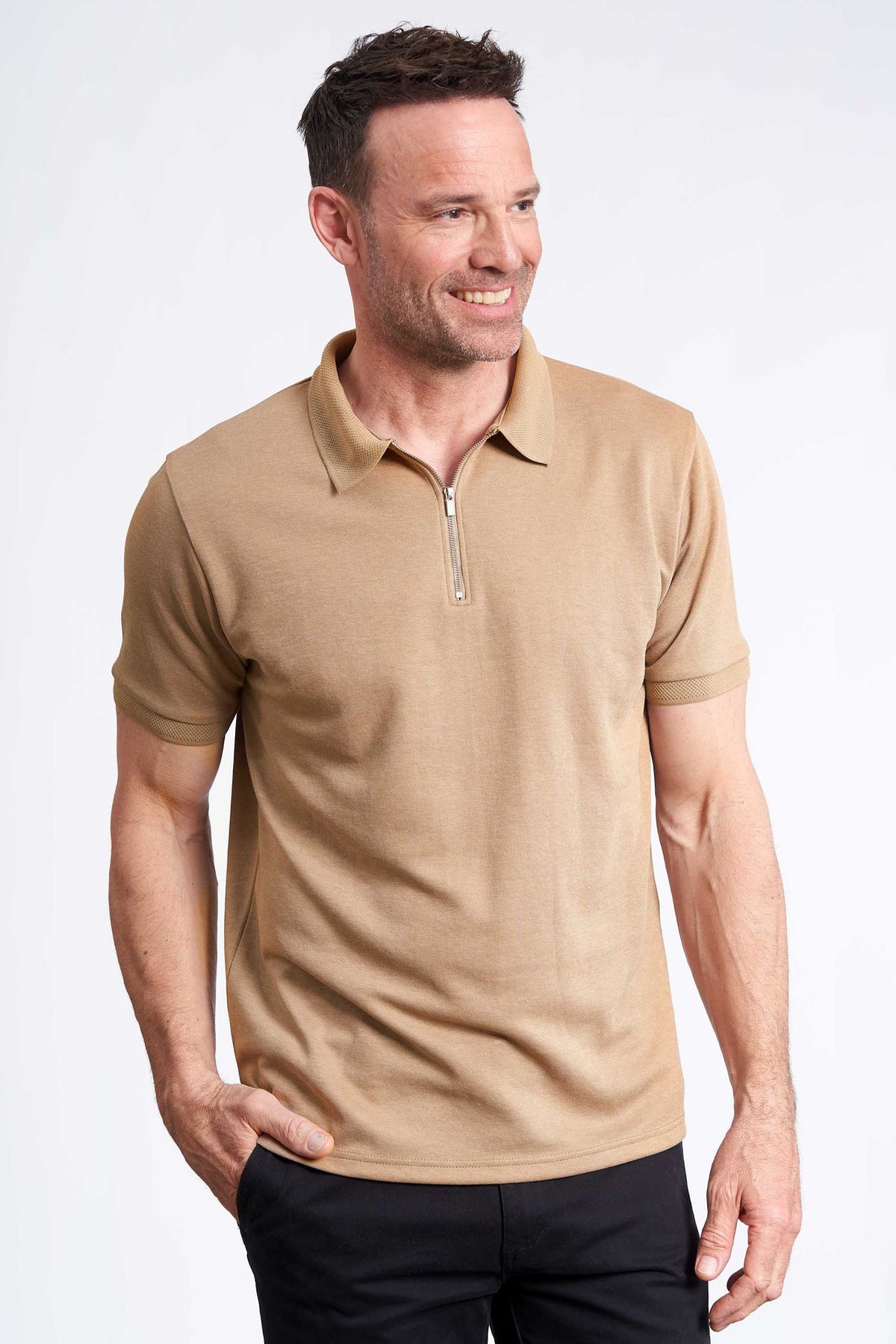 Strik Polo 'Thyholm' - Cornstalk