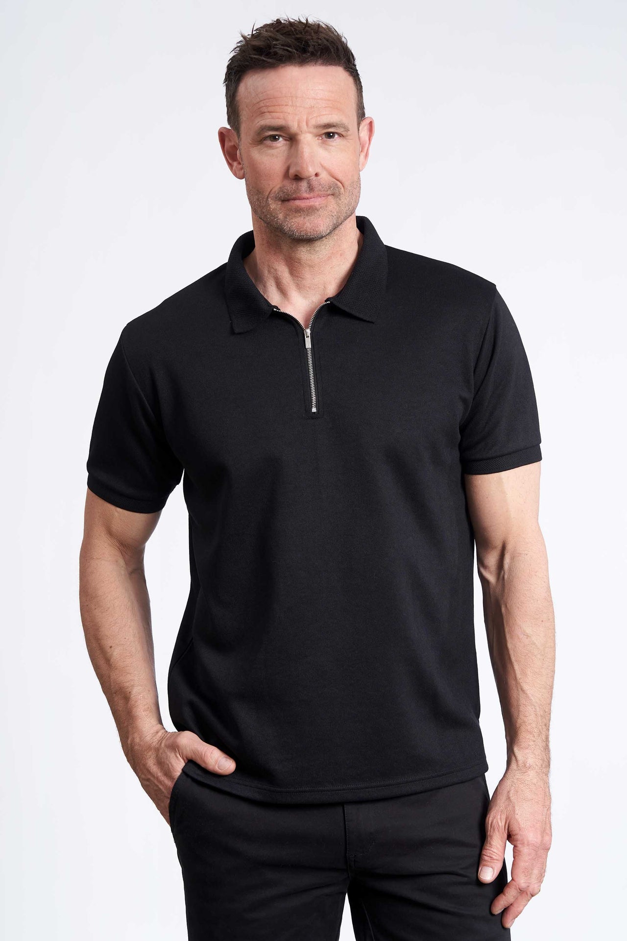 Strik Polo 'Thyholm' - Black