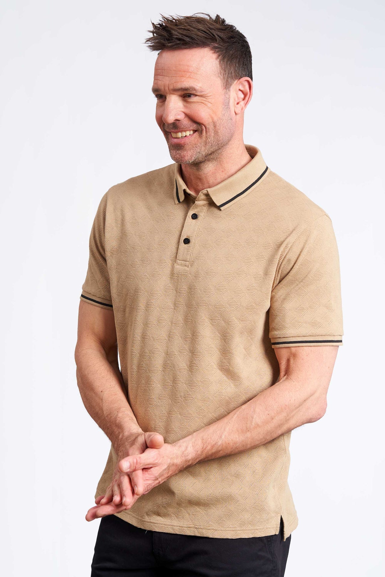 Strik Polo 'Gedved' - Cornstalk