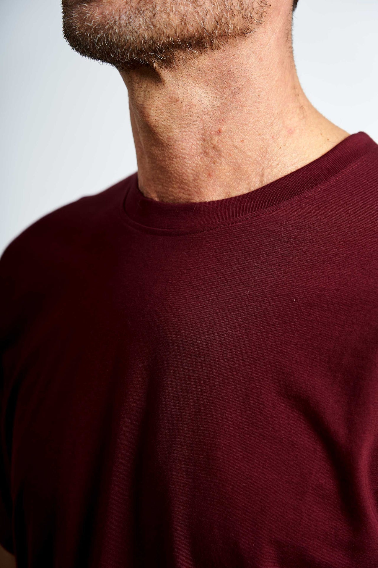 T-shirt 'Dollerup' - Deep Wine