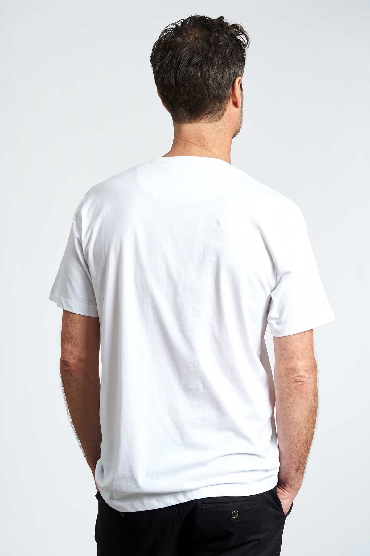 T-shirt 'Dollerup' - Optical White
