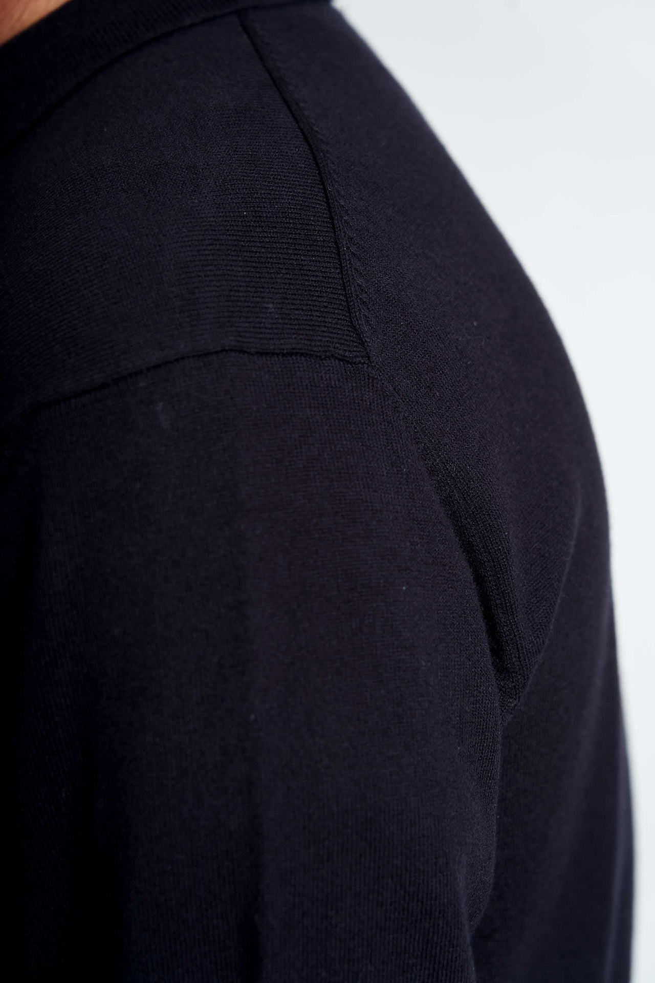 Strikket Cardigan 'Gadstrup C' - Dark Navy
