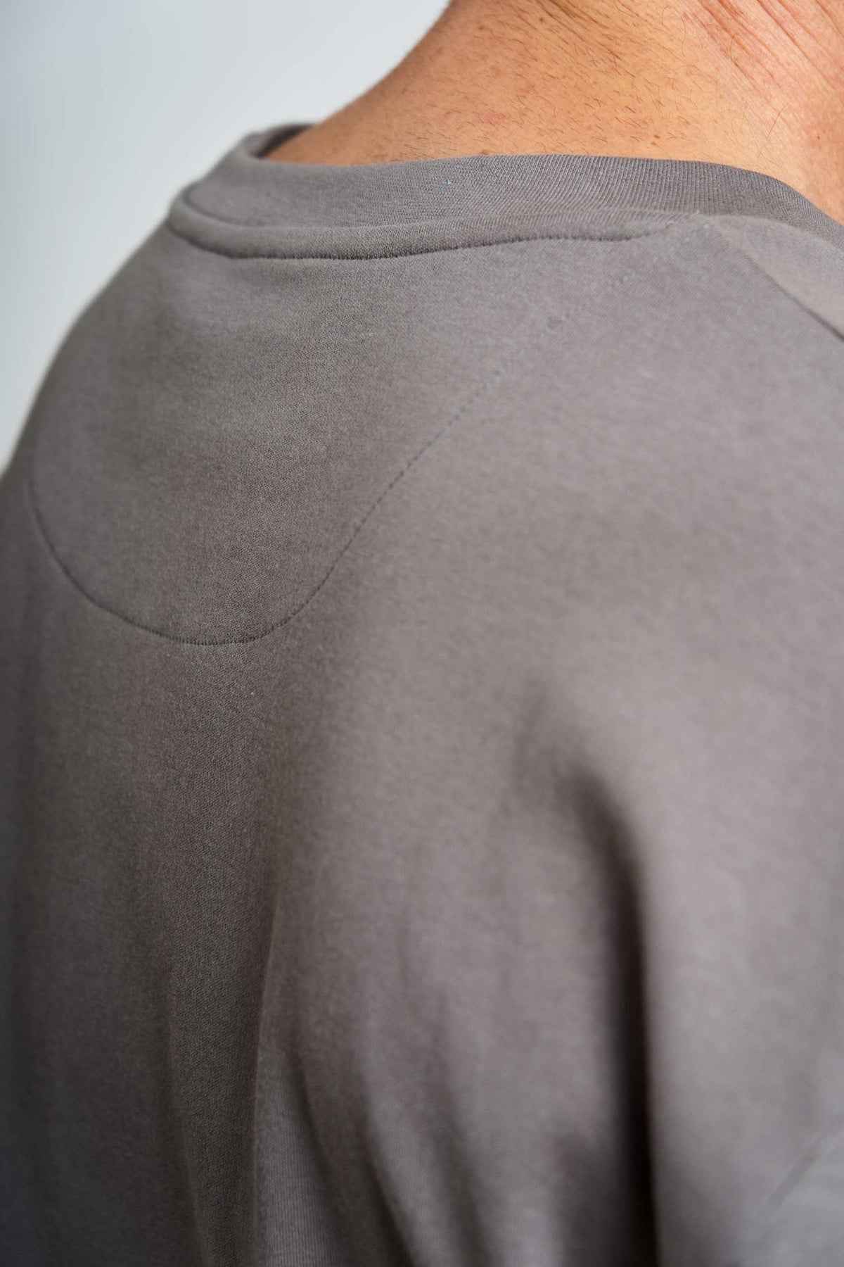 Box Fit T-Shirt 'Hvide Sande' - Smoked Pearl