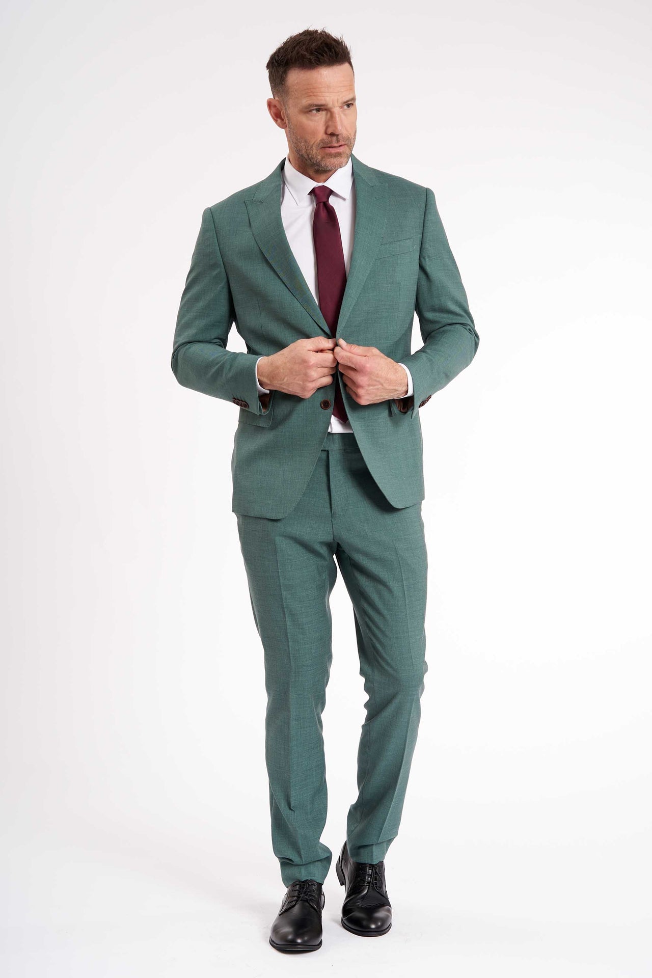 Jakkesæt Blazer 'Sebastian' - Sea Green