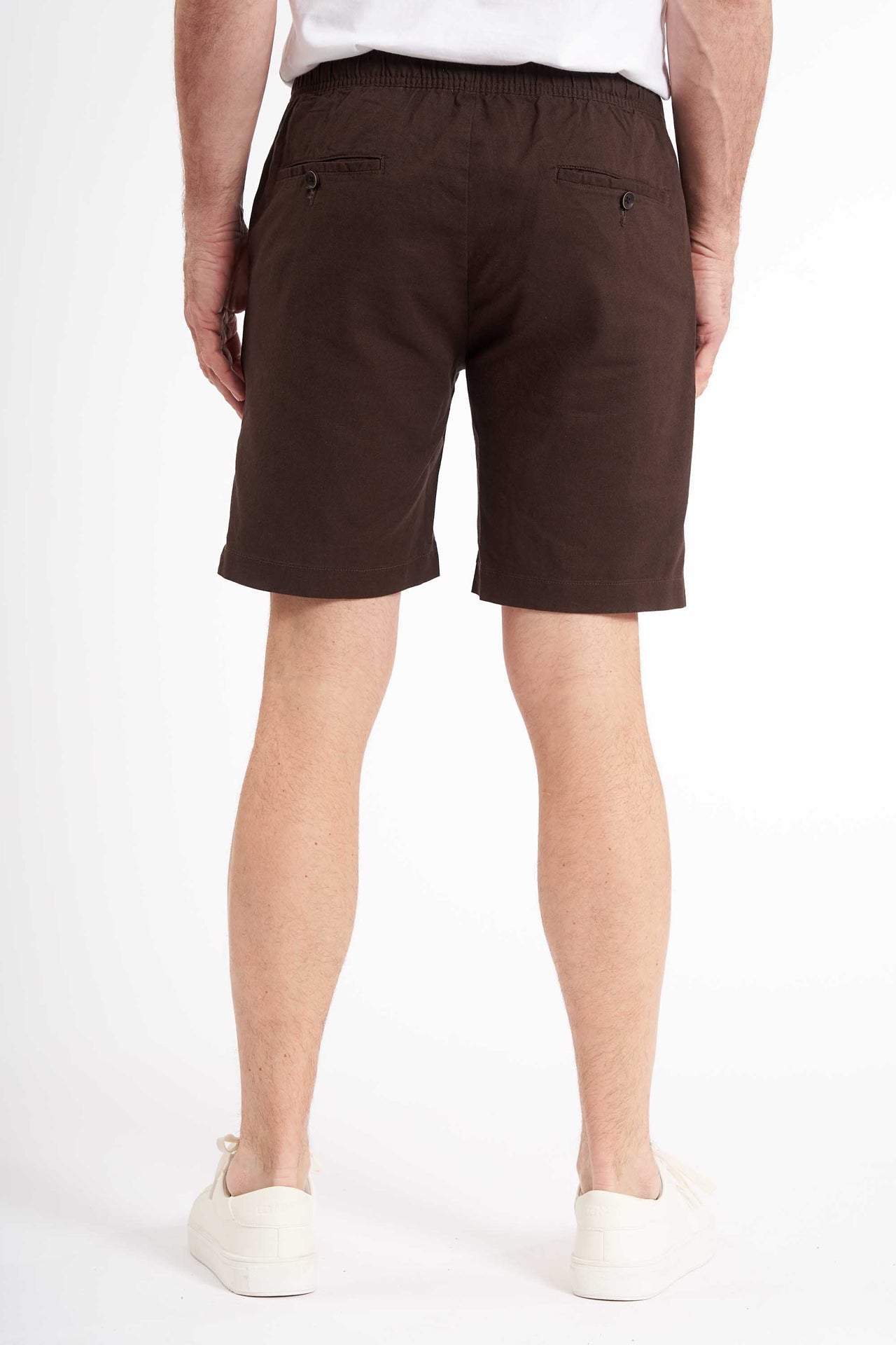Shorts Hørmix 'Sigurd' - Brown