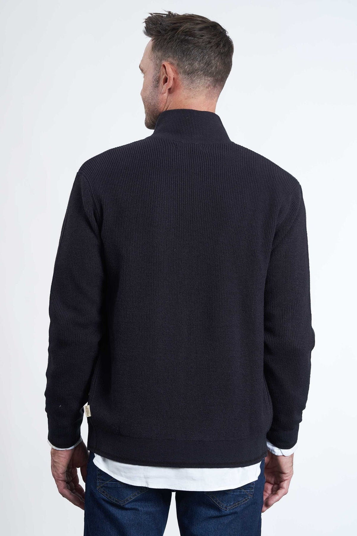 Strik Cardigan 'Hellum' - Dark Navy
