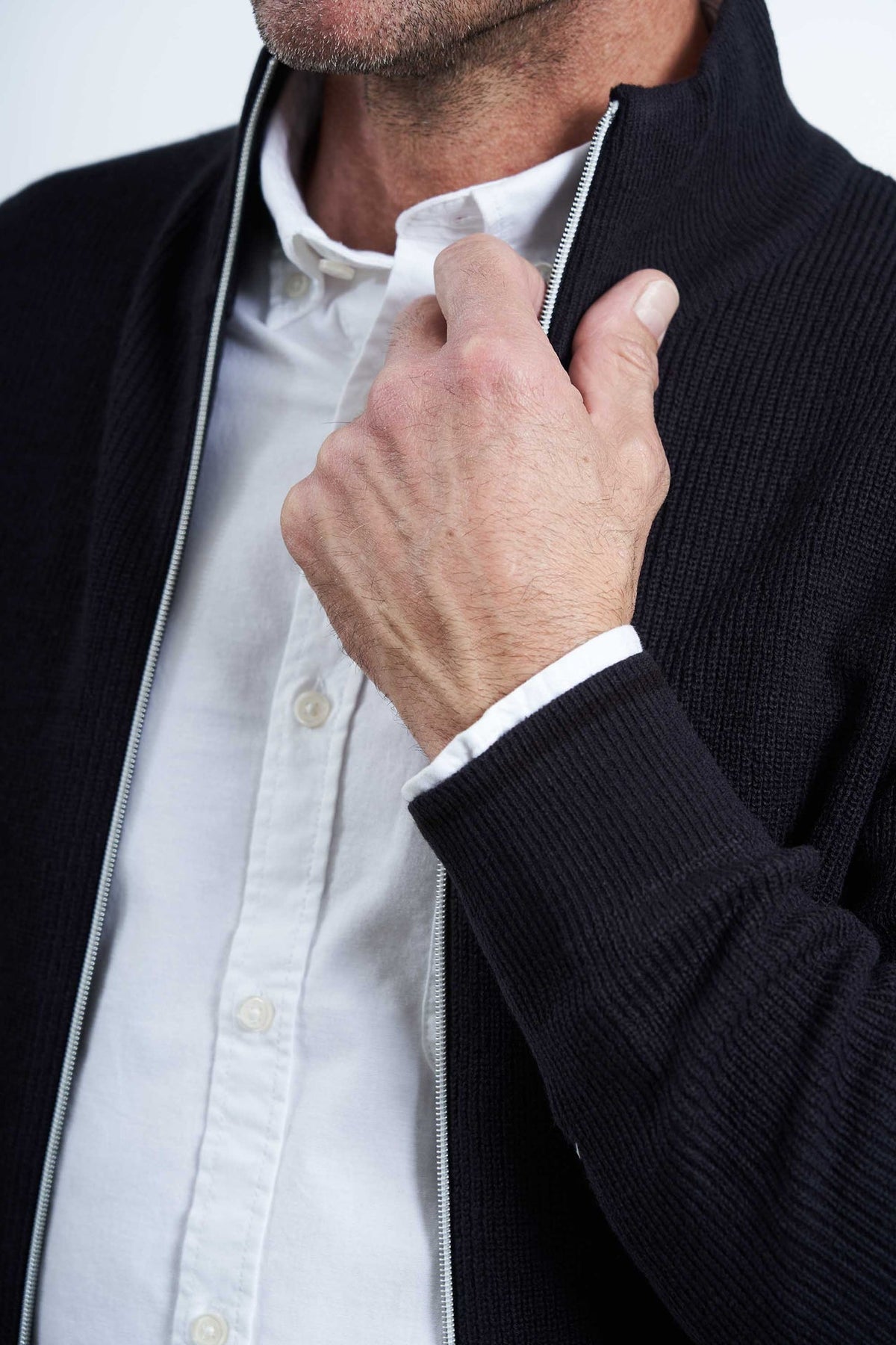 Strik Cardigan 'Hellum' - Dark Navy