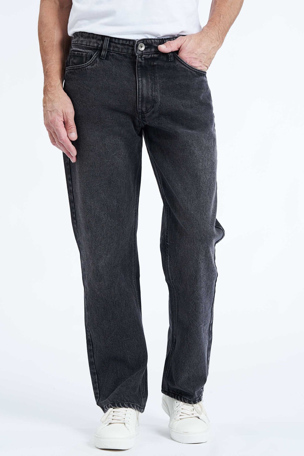 Regular Jeans 'Bredebro' - Black Used