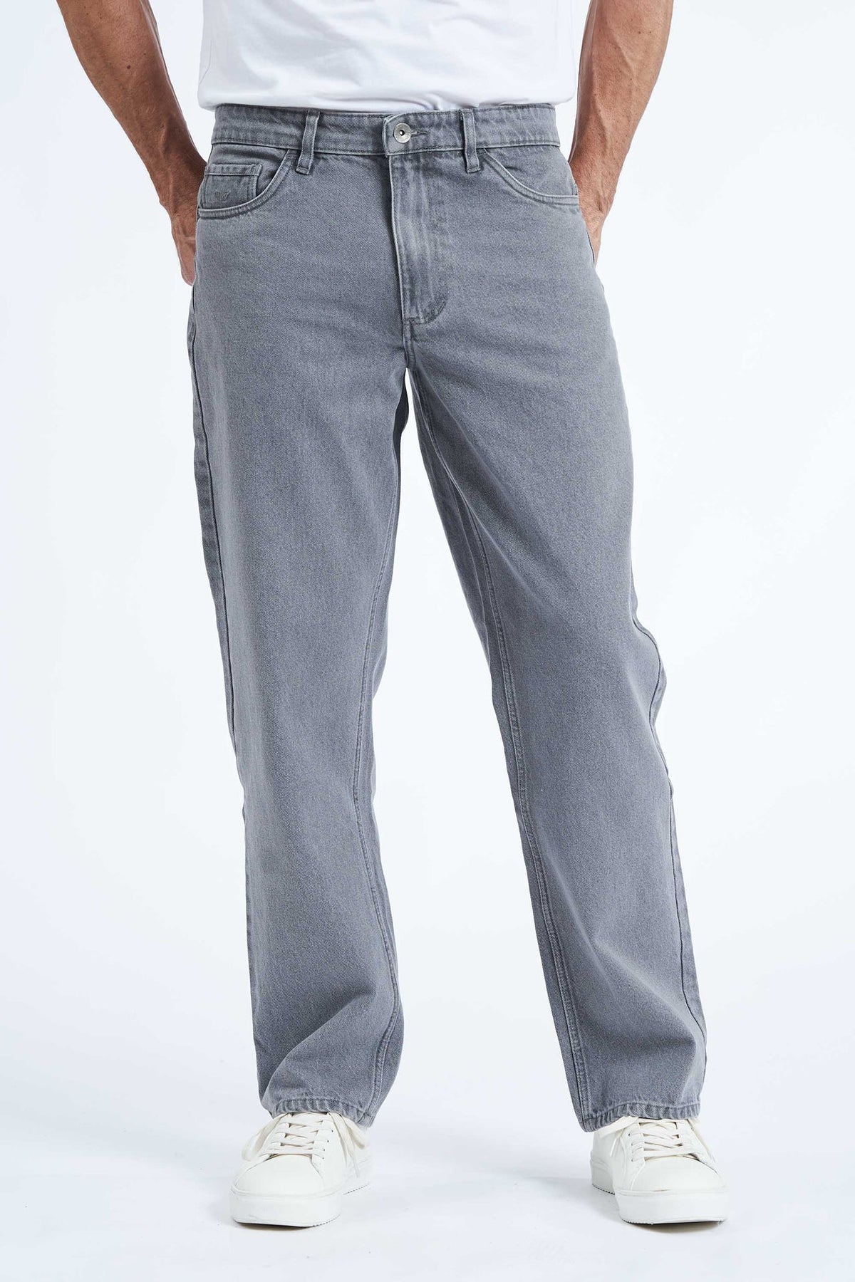 Regular Jeans 'Bredebro' - Grey Stone
