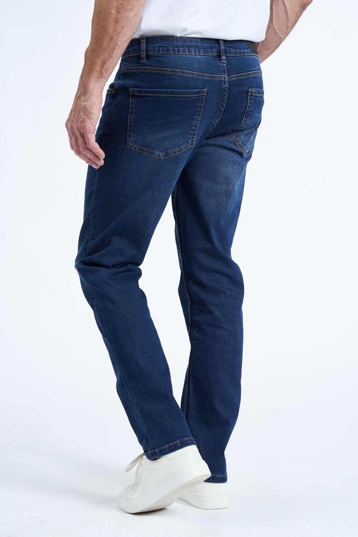 Stretch Jeans 'Hundested' - Used Dark Indigo