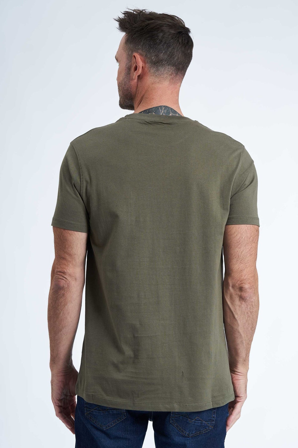 Basic T-shirt 'Fr. Havn' - Army