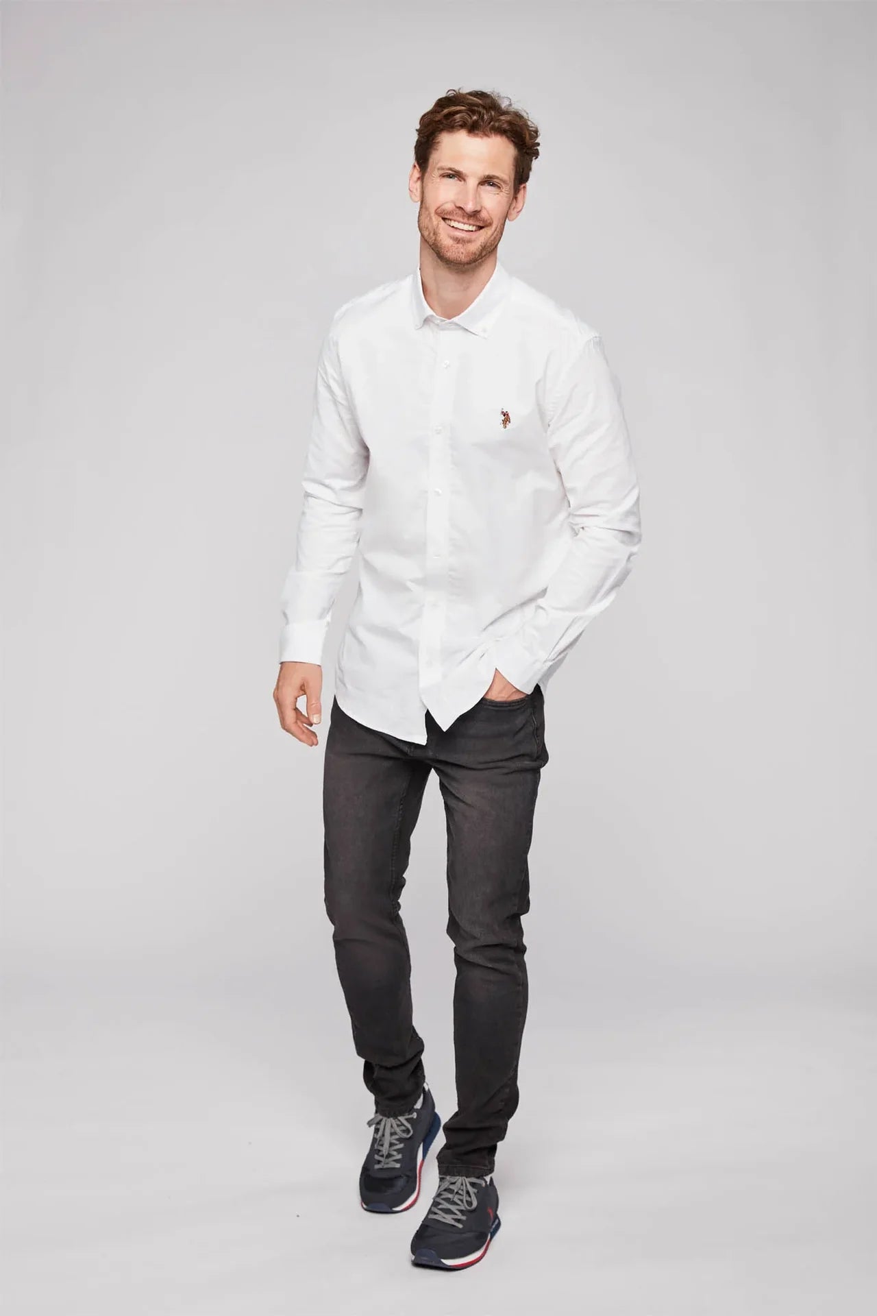 Casual Shirt 'Esmar' - White