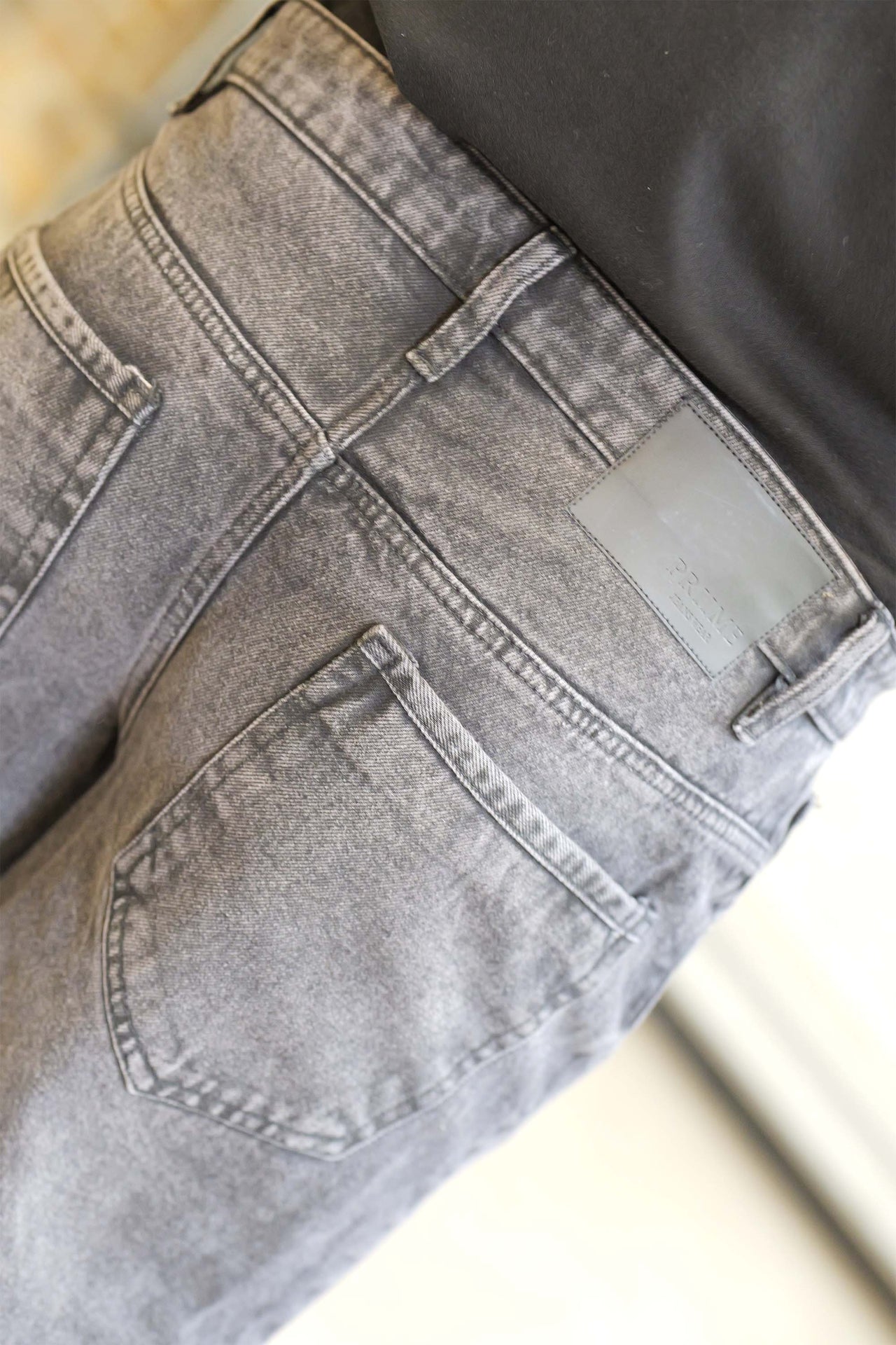 Regular Jeans 'Bredebro' - Black Used