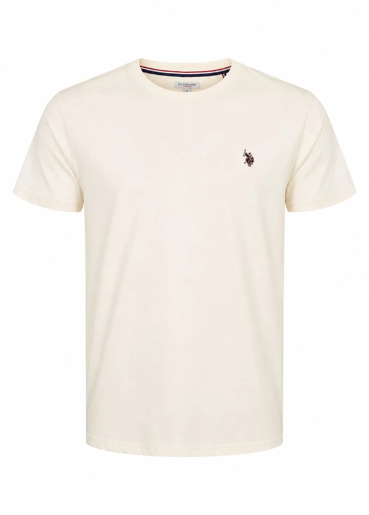 Logo T-Shirt 'Arjun' - Whitecap Gray