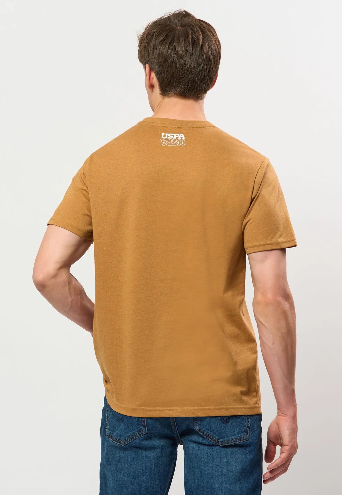 T-Shirt 'Dag' - Brown Sugar
