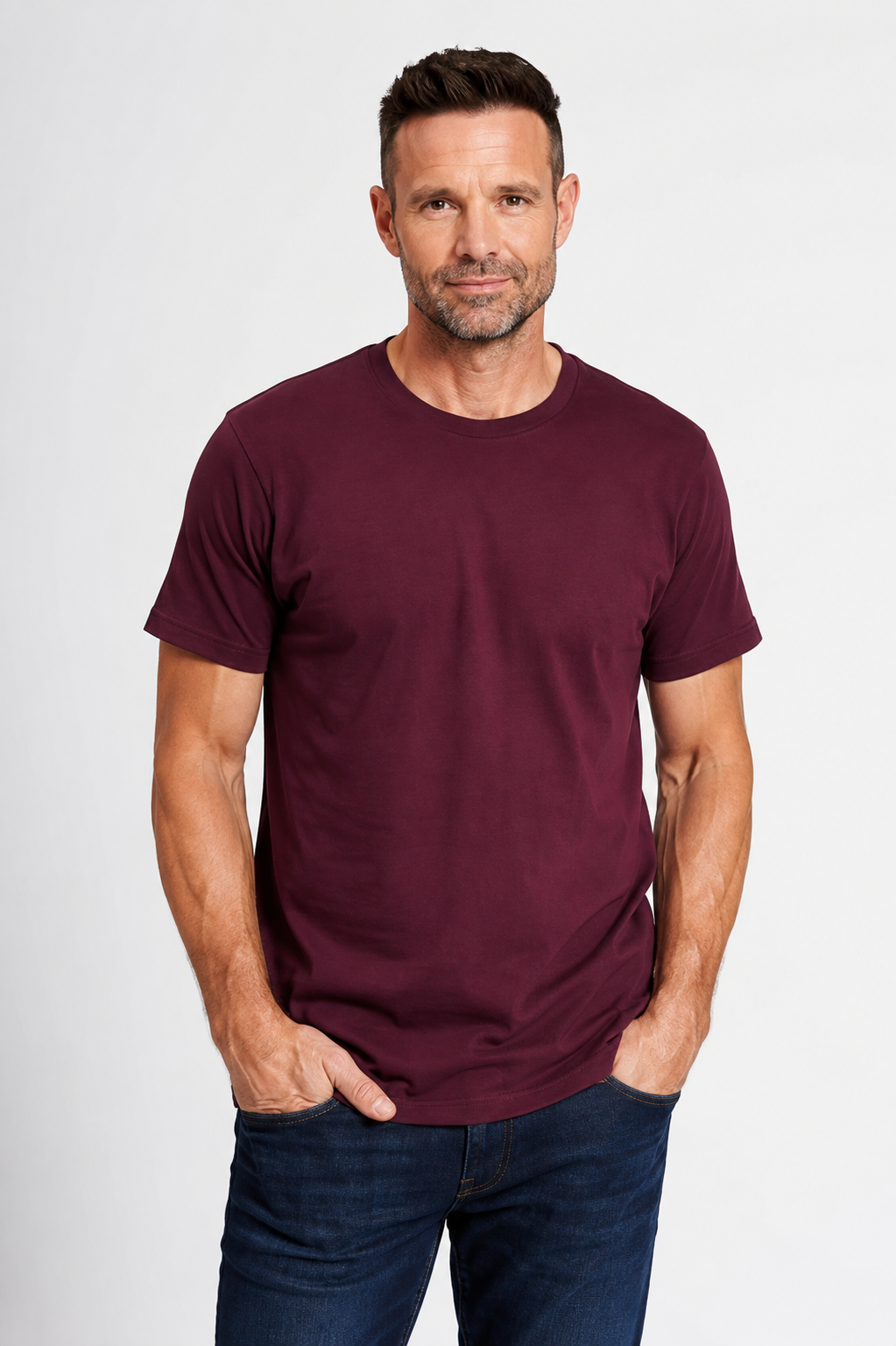 Basic T-shirt 'Fr. Havn' - Fig