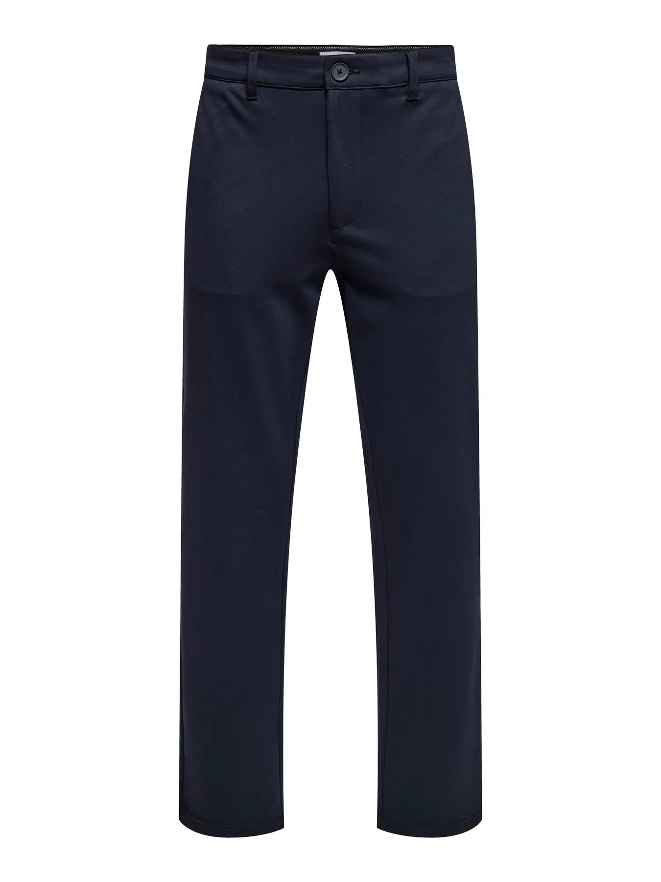 'Onsmark' Regular fit Chinobukser - Night Sky